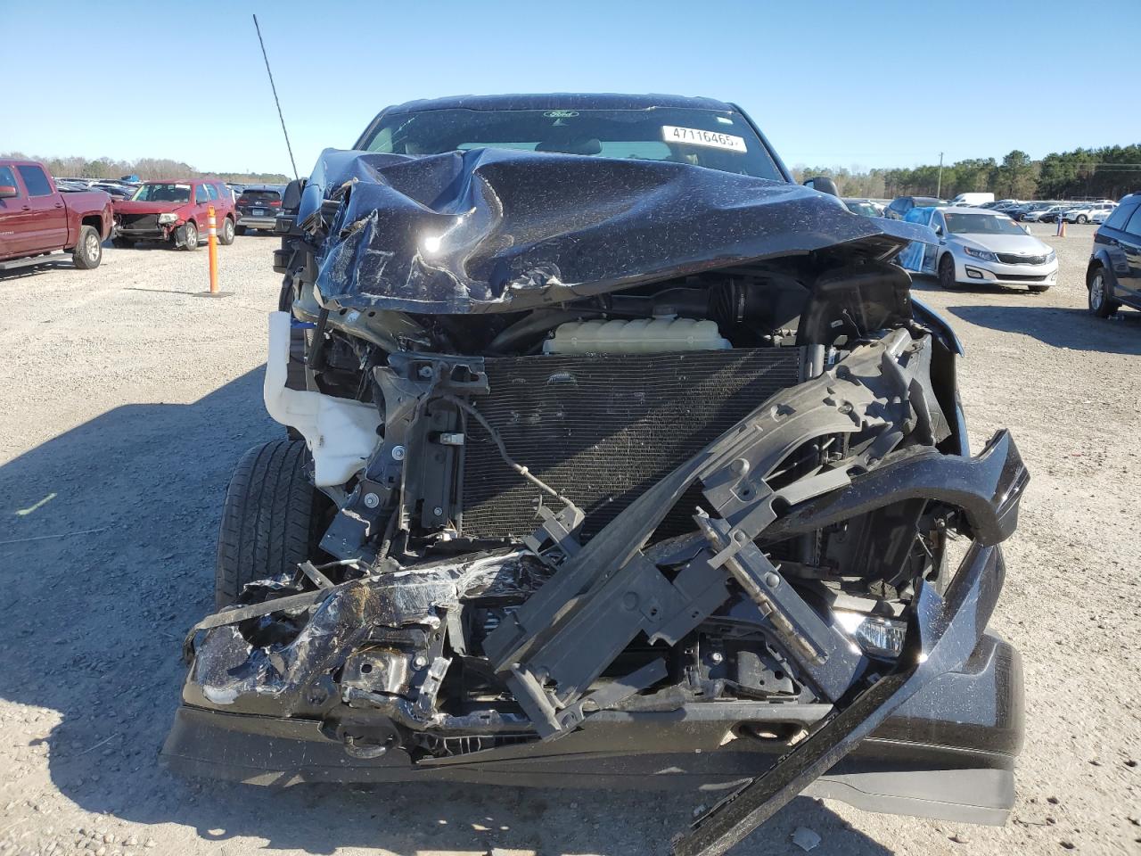 2021 Ford F-150 VIN 1FTEW1EP1MKF04745 Copart auction photo, front end damage thumbnail 5