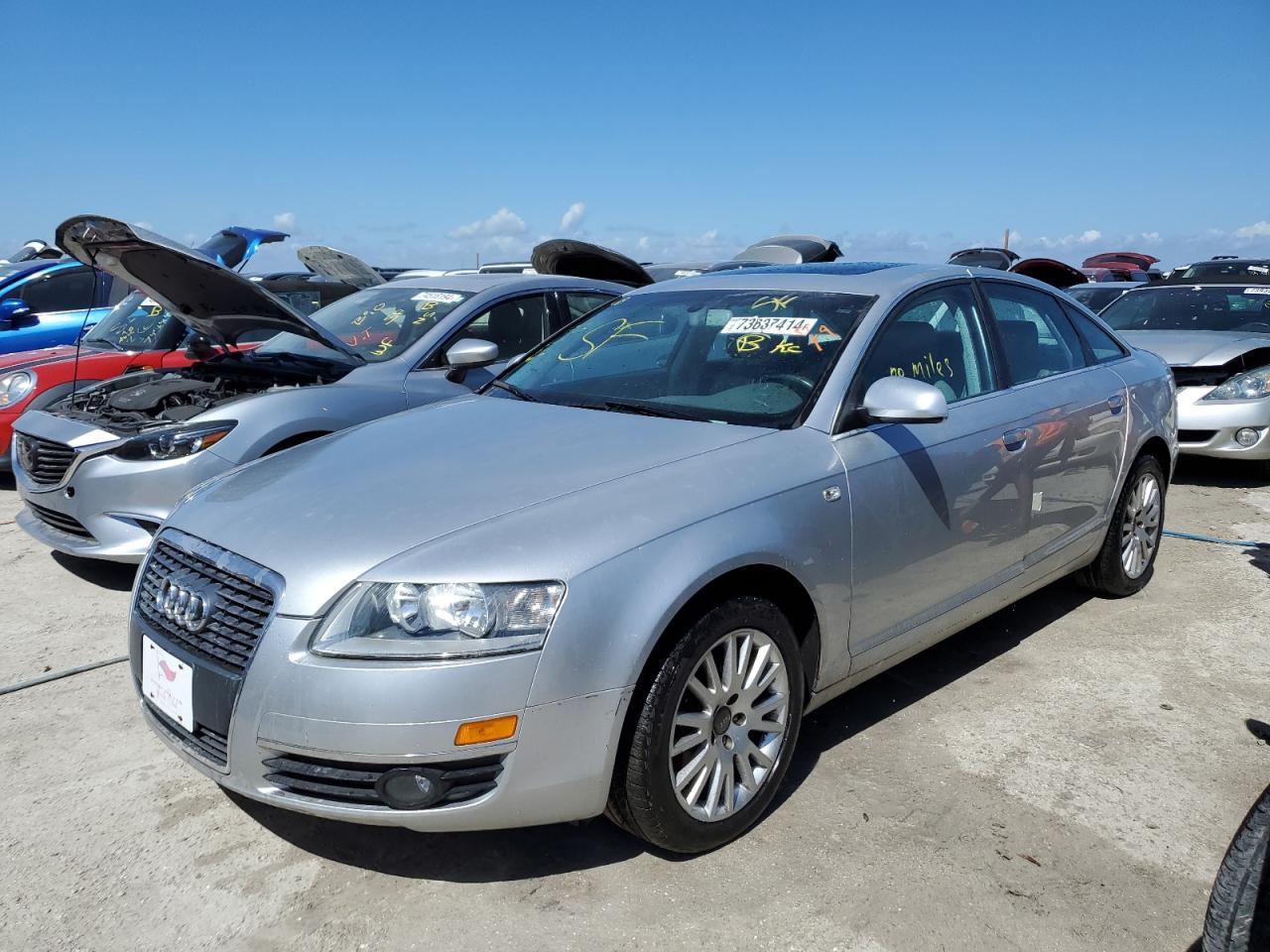 2006 Audi A6 VIN WAUDH74F46N099268