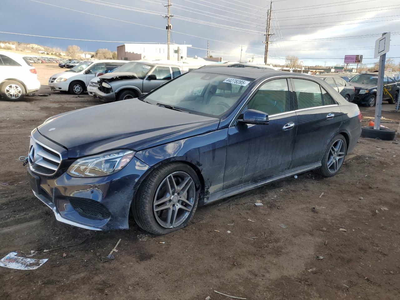 2014 Mercedes-Benz E-klasse VIN WDDHF9BB5EB073256