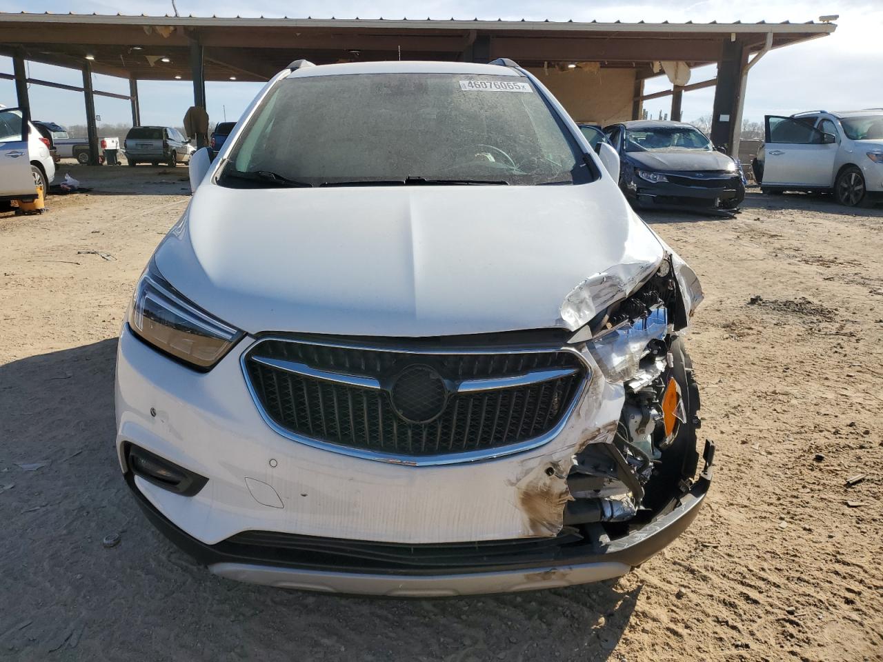 2019 Buick Encore VIN KL4CJCSM1KB752612 Copart auction photo, front end damage thumbnail 5