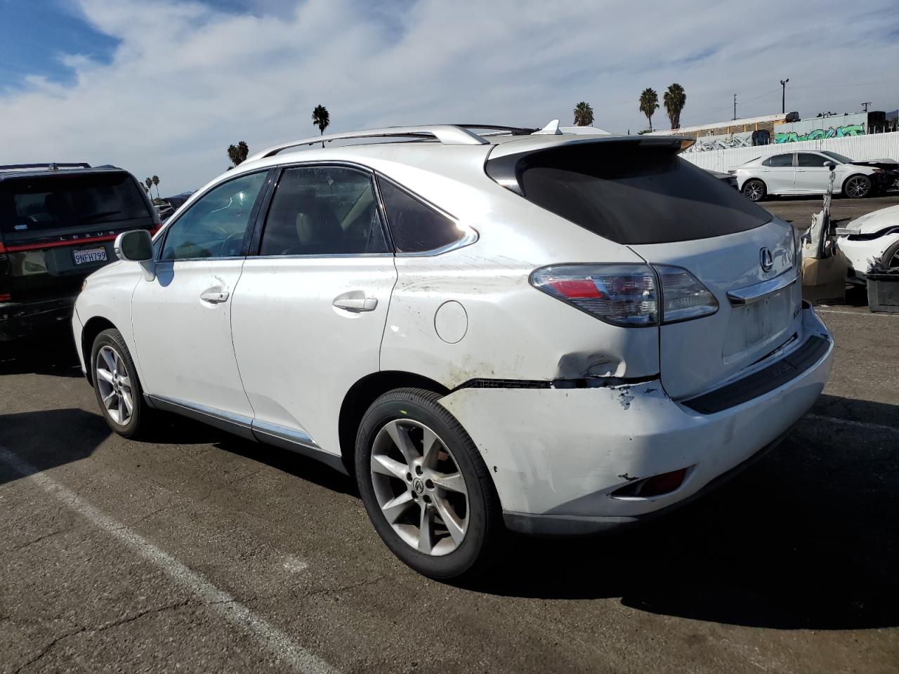 2011 Lexus RX VIN 2T2ZK1BA2BC043269 Copart auction photo, front end / side damage thumbnail 2