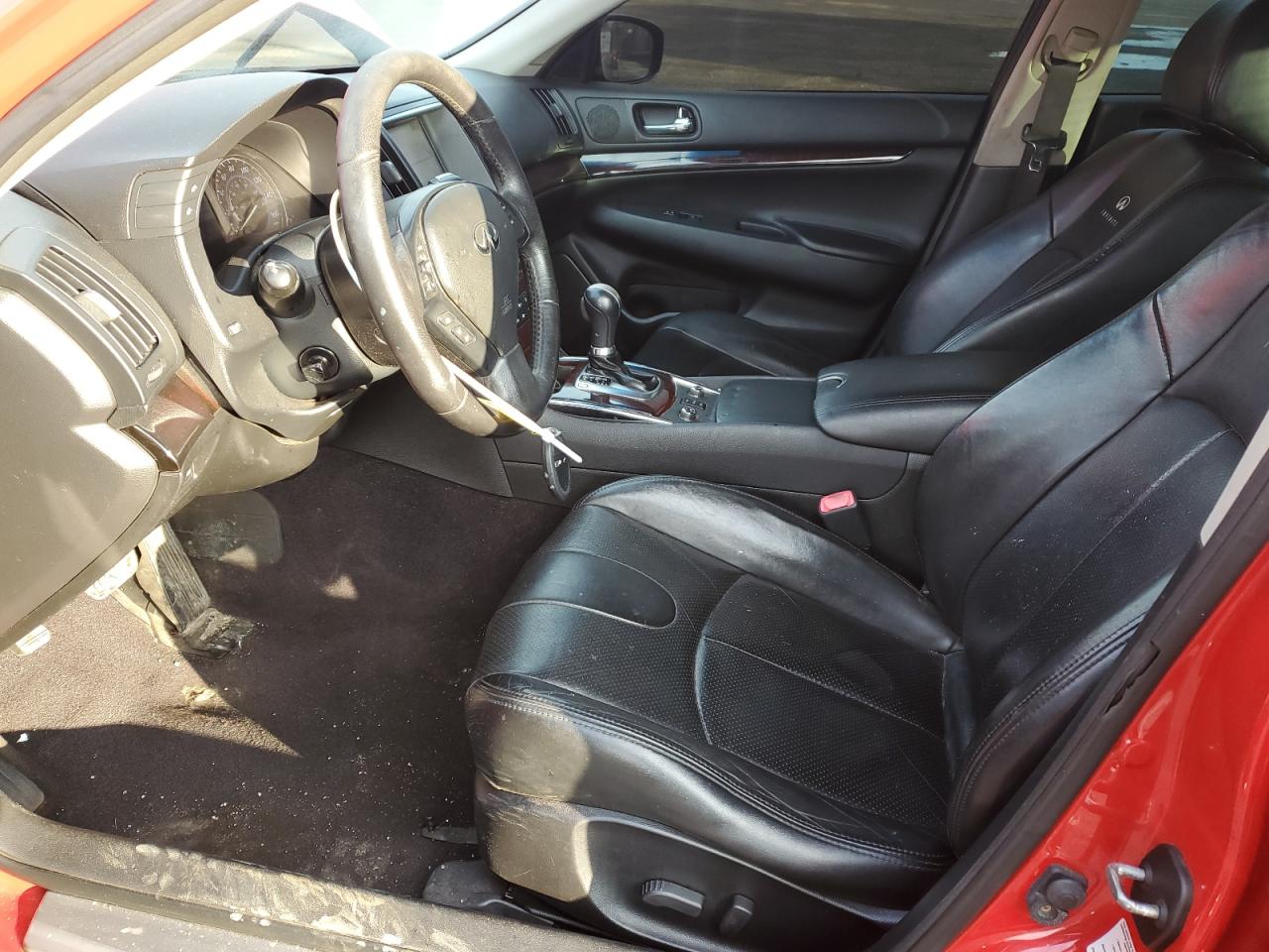 2011 Infiniti G VIN JN1CV6AR6BM410315 Copart auction photo, front end damage thumbnail 7