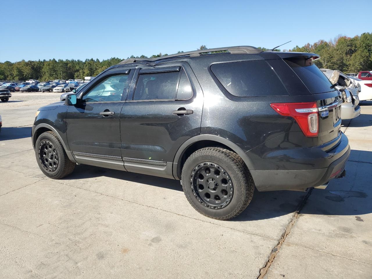 2013 Ford Explorer VIN 1FM5K8B87DGC56159 Copart auction photo, side damage thumbnail 2