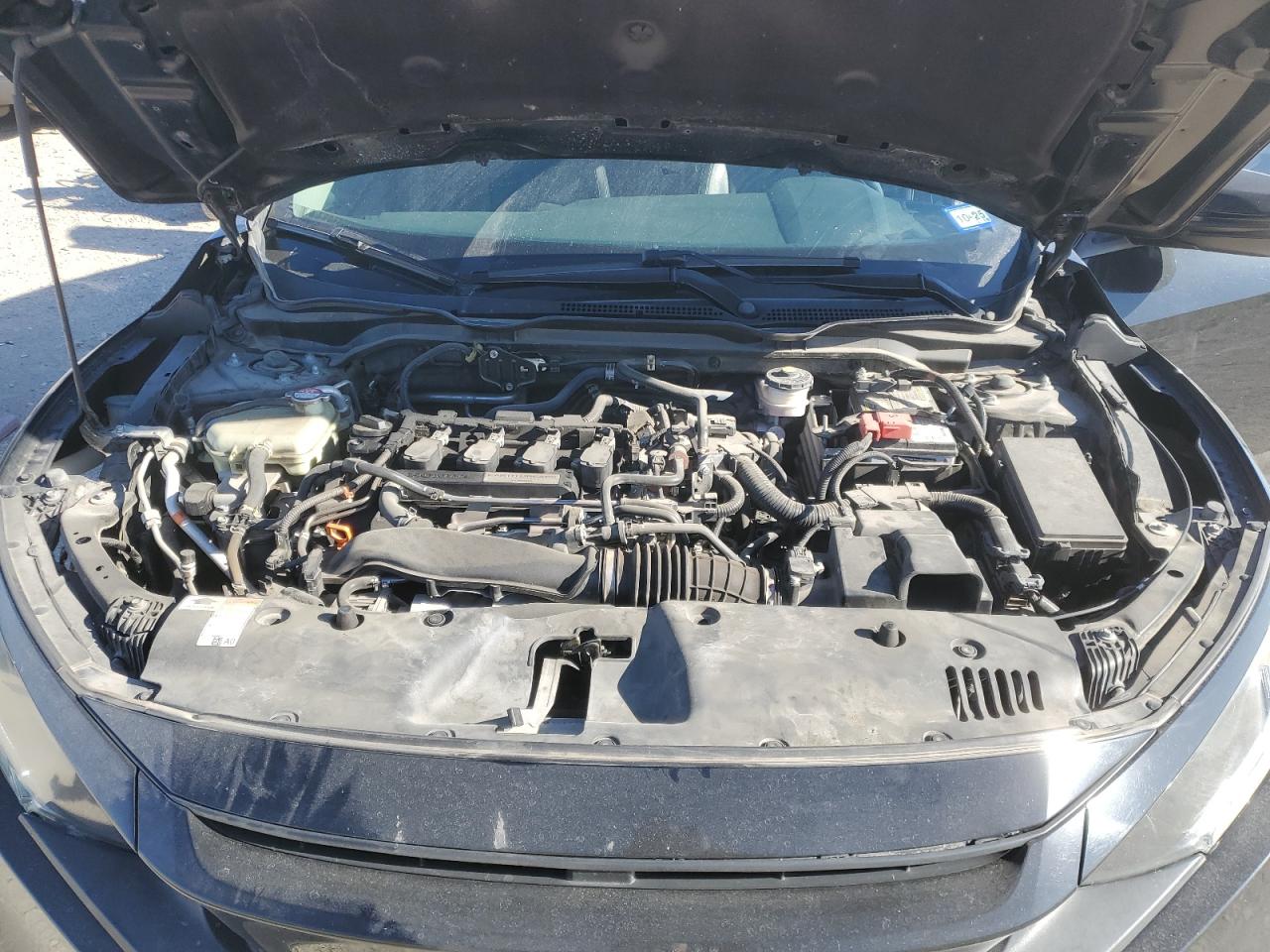 2019 Honda Civic VIN 19XFC1F75KE016118 Copart auction photo, front end / undercarriage damage thumbnail 11