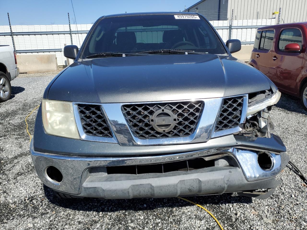 2005 Nissan Navara (Frontier) VIN 1N6AD07W15C405757 Copart auction photo, front end damage thumbnail 5