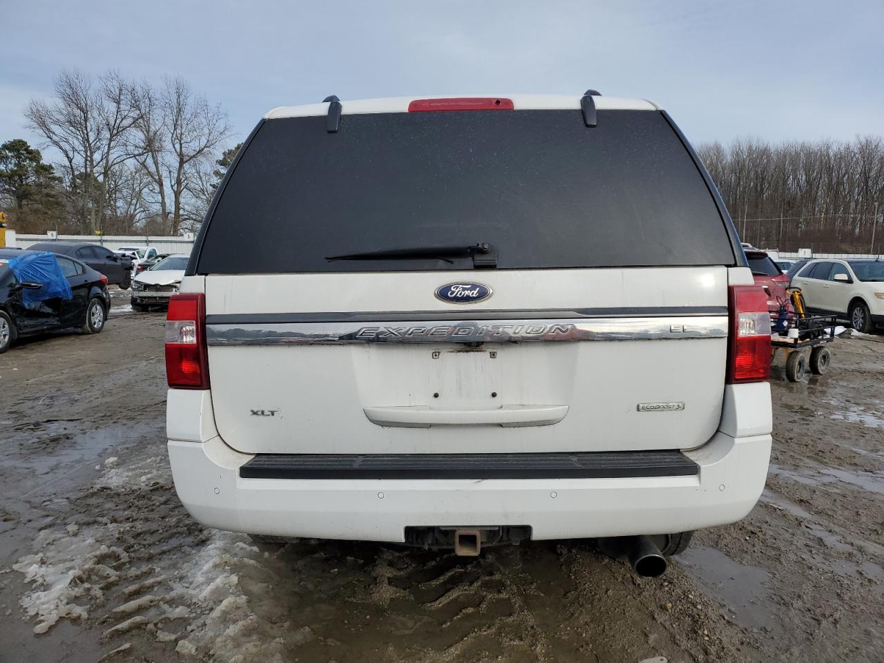 2015 Ford Expedition VIN 1FMJK1JT6FEF45396 Copart auction photo, side / front end damage thumbnail 6