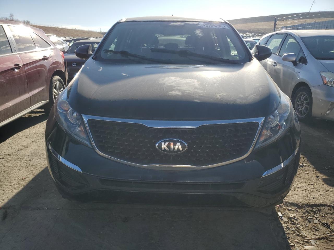 2014 KIA Sportage VIN KNDPBCAC5E7560338 Copart auction photo, vandalism damage thumbnail 5