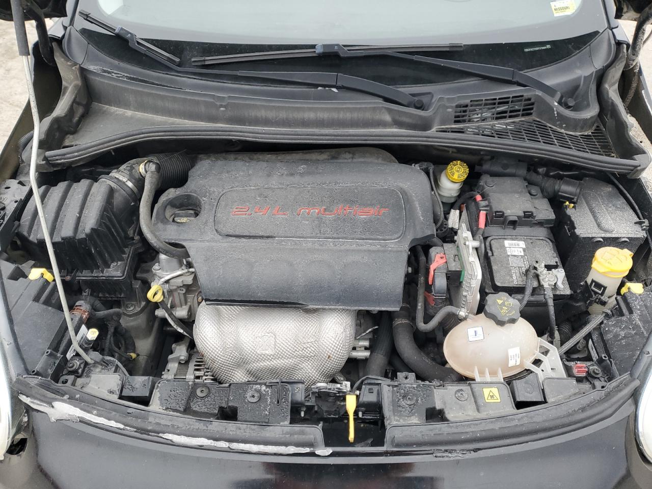 2016 Fiat 500 VIN ZFBCFXCT0GP378964 Copart auction photo, front end / side damage thumbnail 12