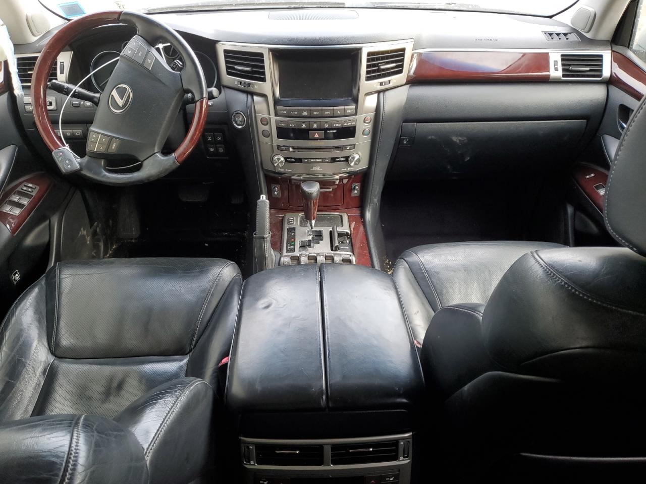 2013 Lexus LX VIN JTJHY7AX3D4113081 Copart auction photo, side / minor dent/scratches damage thumbnail 8