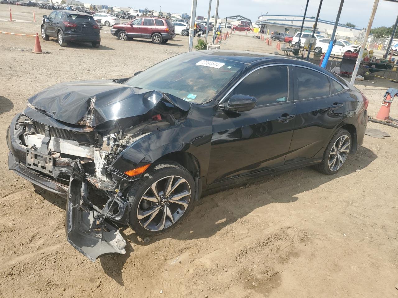 2020 Honda Civic VIN 2HGFC2F86LH506332