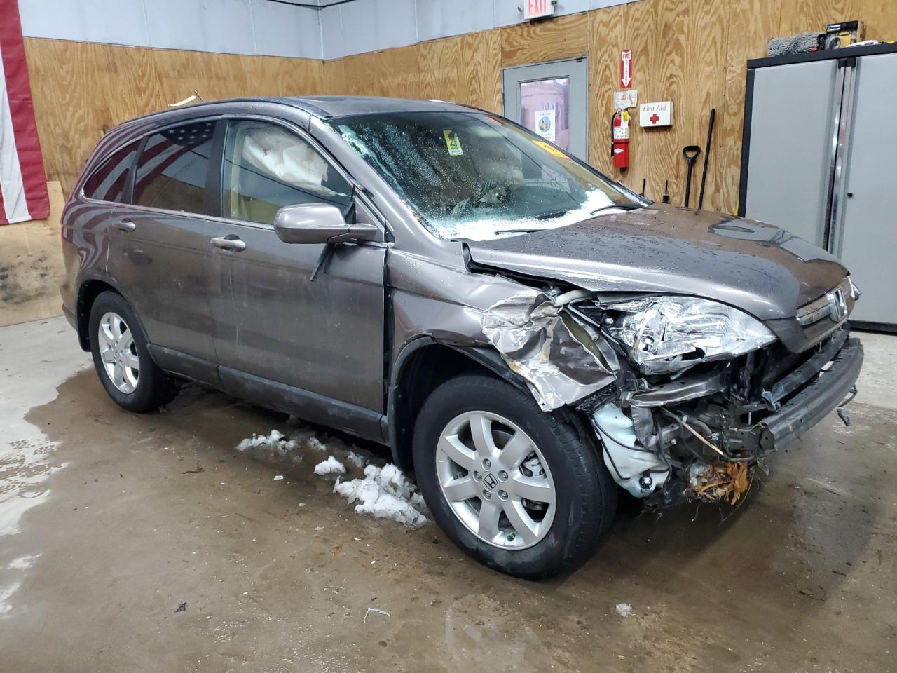 2009 Honda CR-V VIN 5J6RE48769L051574 Copart auction photo, front end / minor dent/scratches damage thumbnail 4