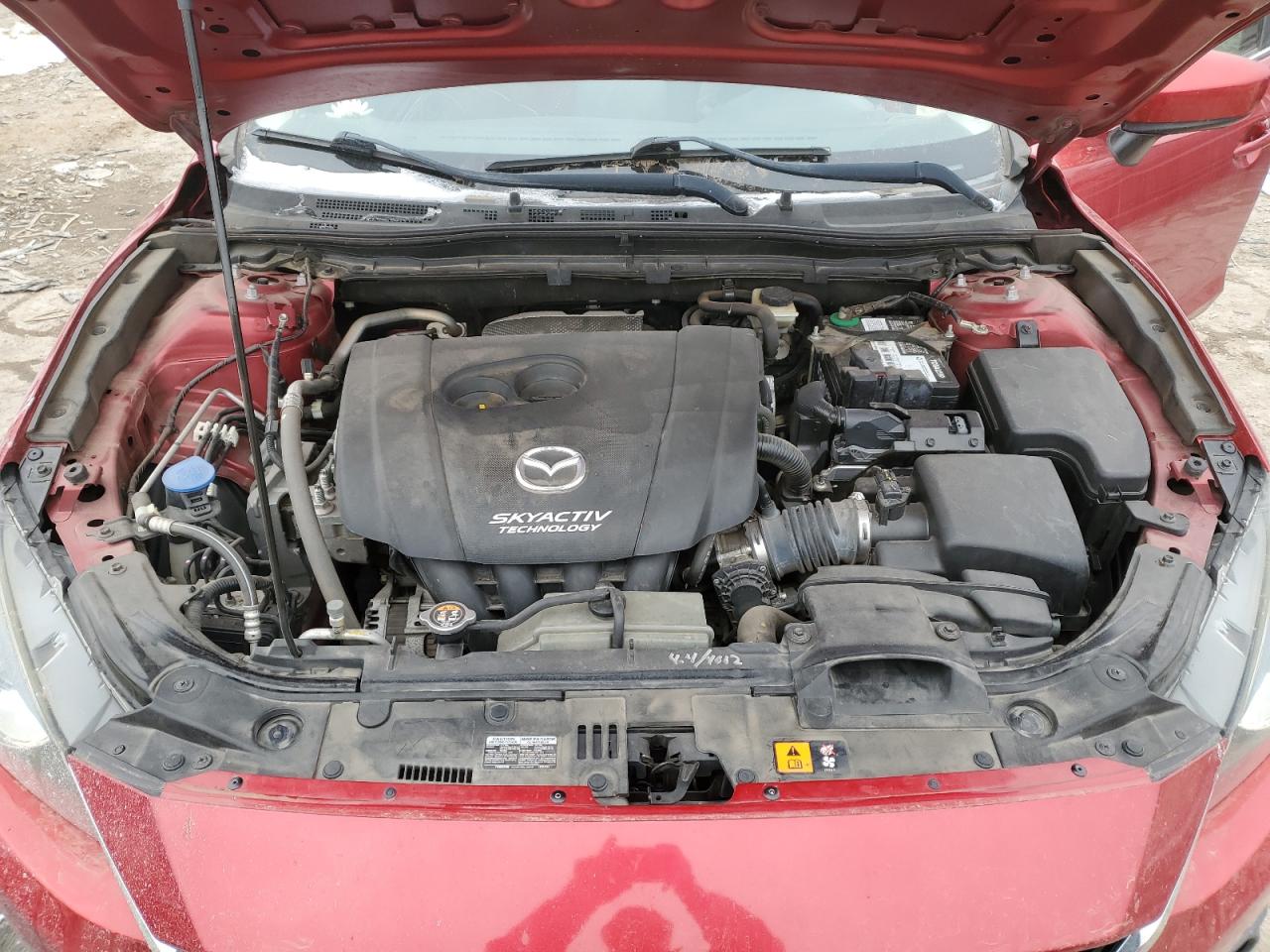 2015 Mazda 3 VIN 3MZBM1V72FM219151 Copart auction photo, rear end / side damage thumbnail 11
