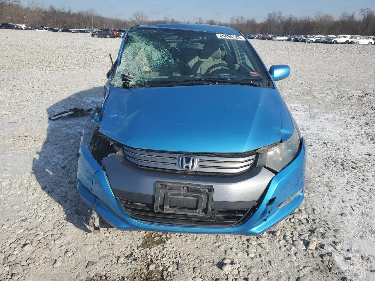 2010 Honda Insight VIN JHMZE2H52AS022123 Copart auction photo, front end / side damage thumbnail 5