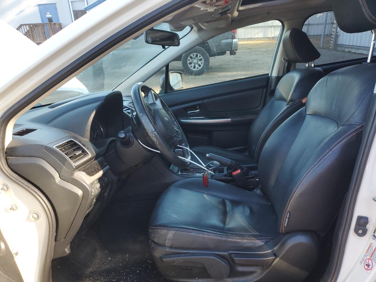 2017 Subaru XV VIN JF2GPANC9HH233800 Copart auction photo, front end / side damage thumbnail 7