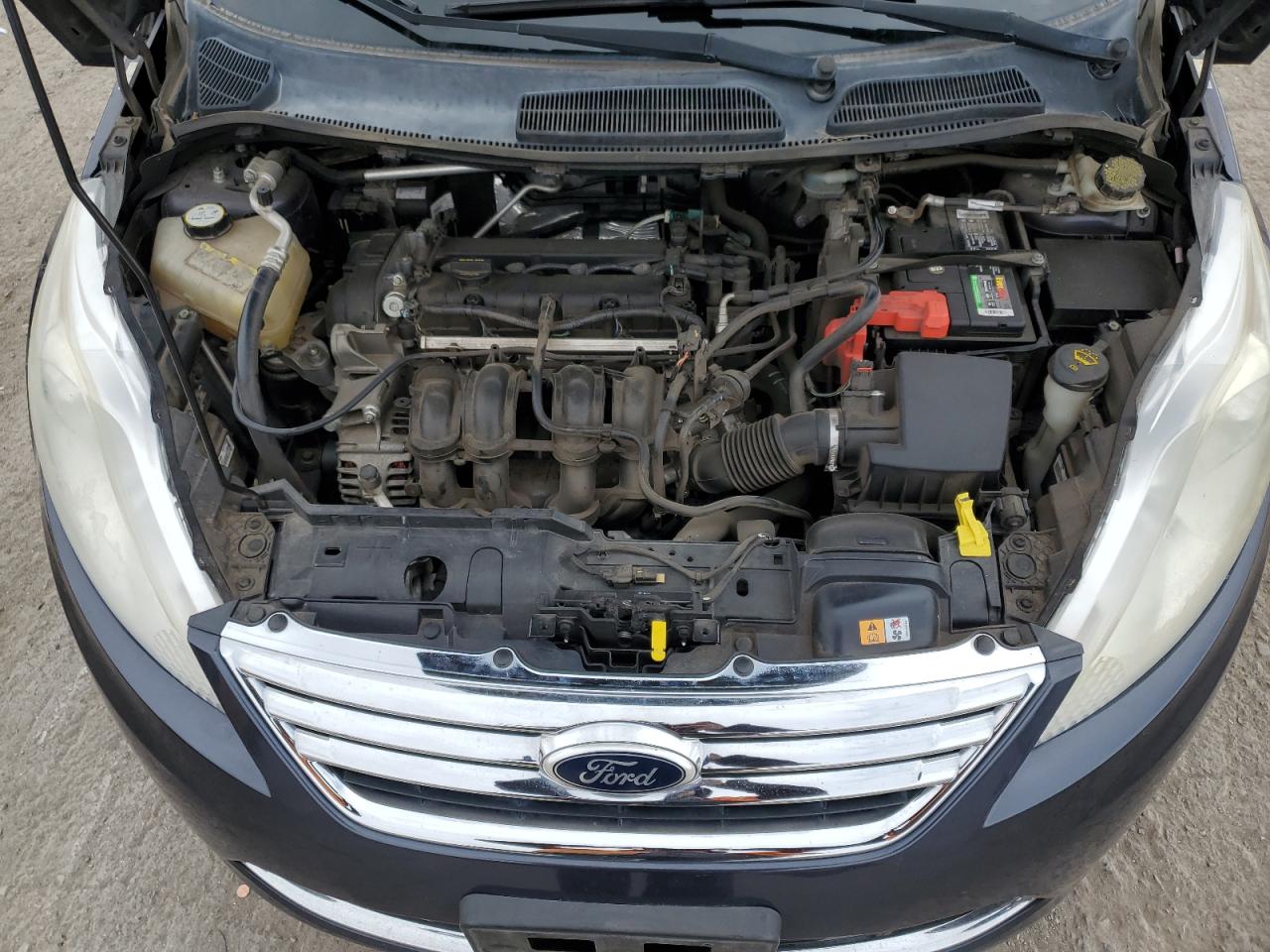 2013 Ford Fiesta VIN 3FADP4BJ6DM172651 Copart auction photo, rear end damage thumbnail 12