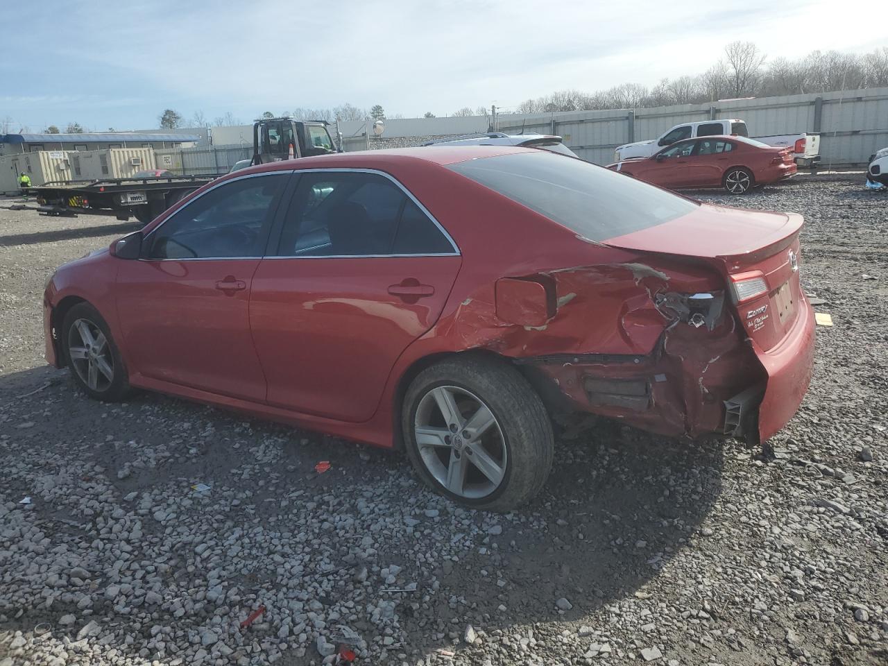 2014 Toyota Camry VIN 4T1BF1FK4EU827369 Copart auction photo, rear end damage thumbnail 2
