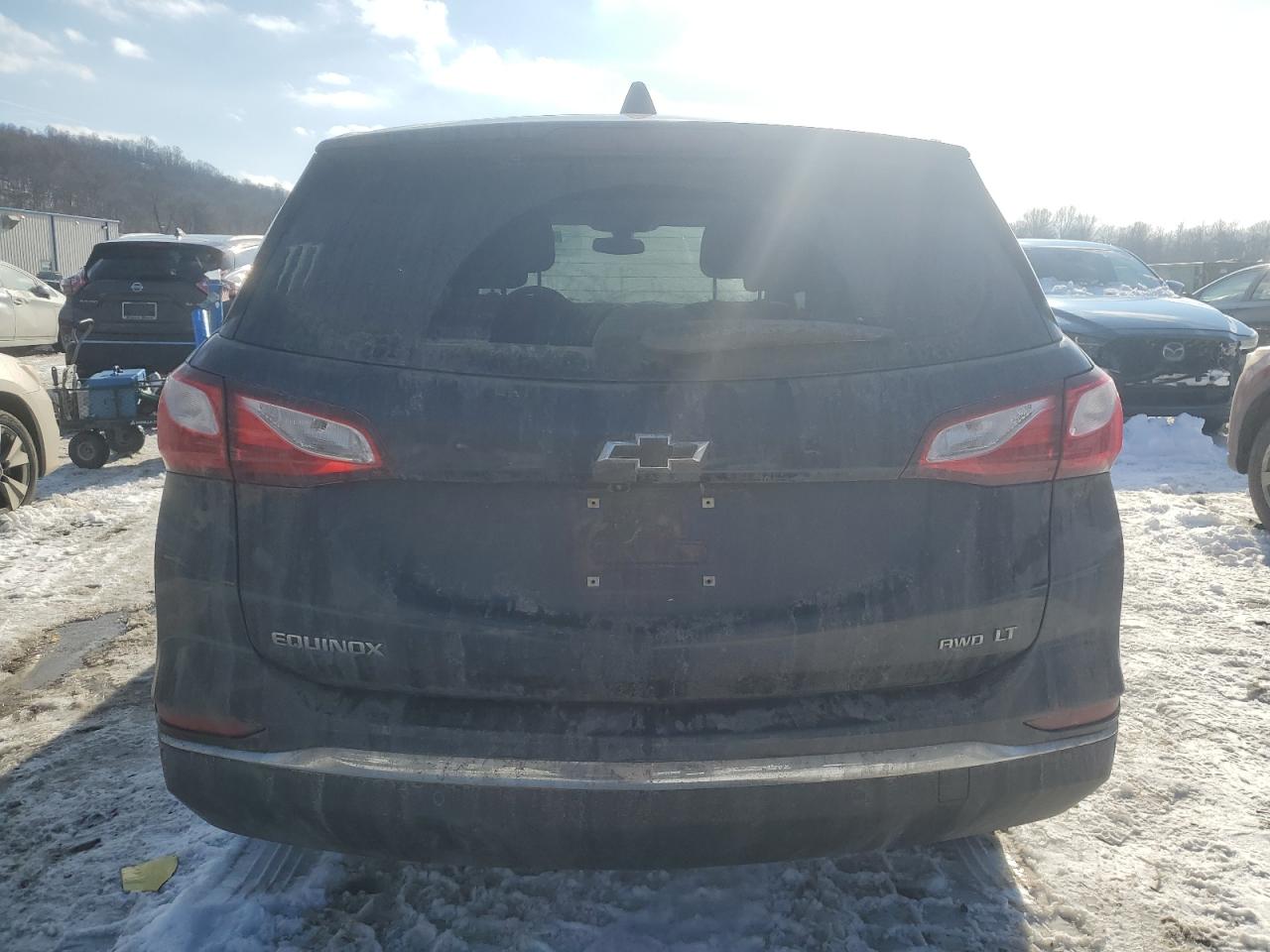 2018 Chevrolet Equinox VIN 3GNAXSEV8JL135402 Copart auction photo, front end damage thumbnail 6