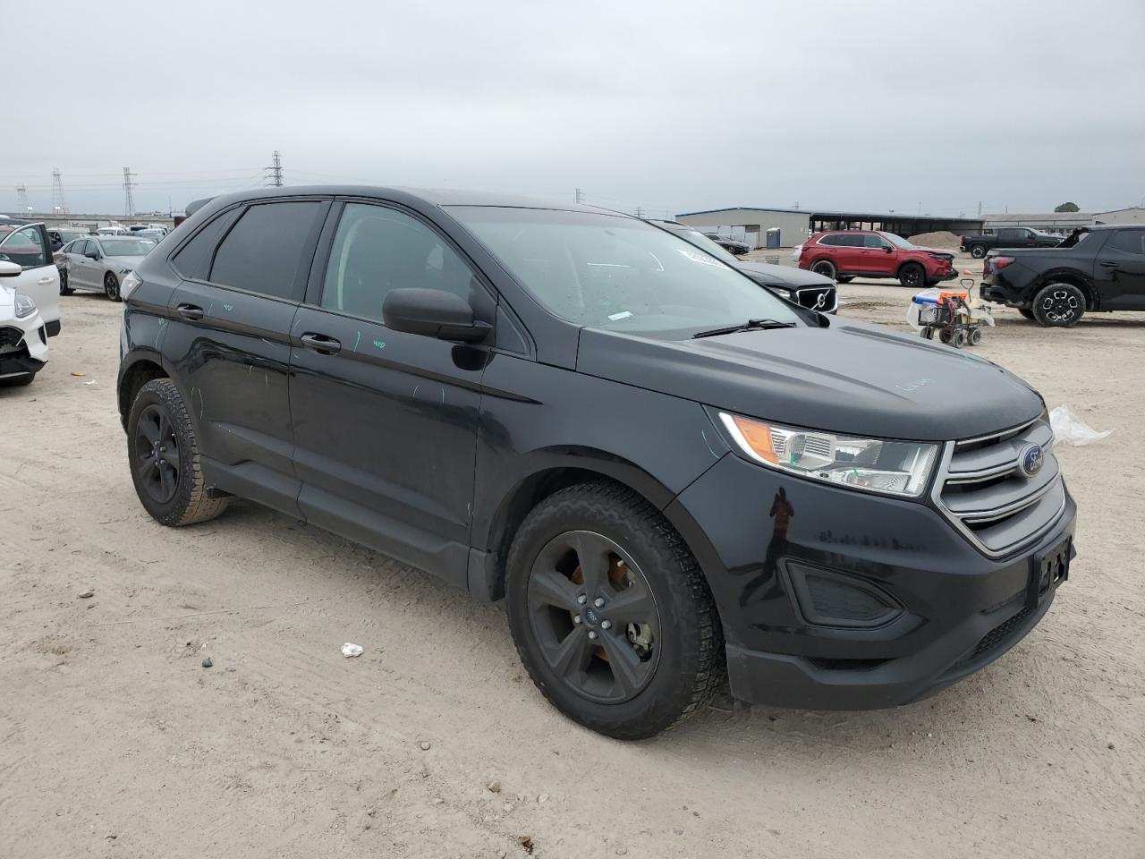2018 Ford Edge VIN 2FMPK3G98JBC51259 Copart auction photo, side / minor dent/scratches damage thumbnail 4