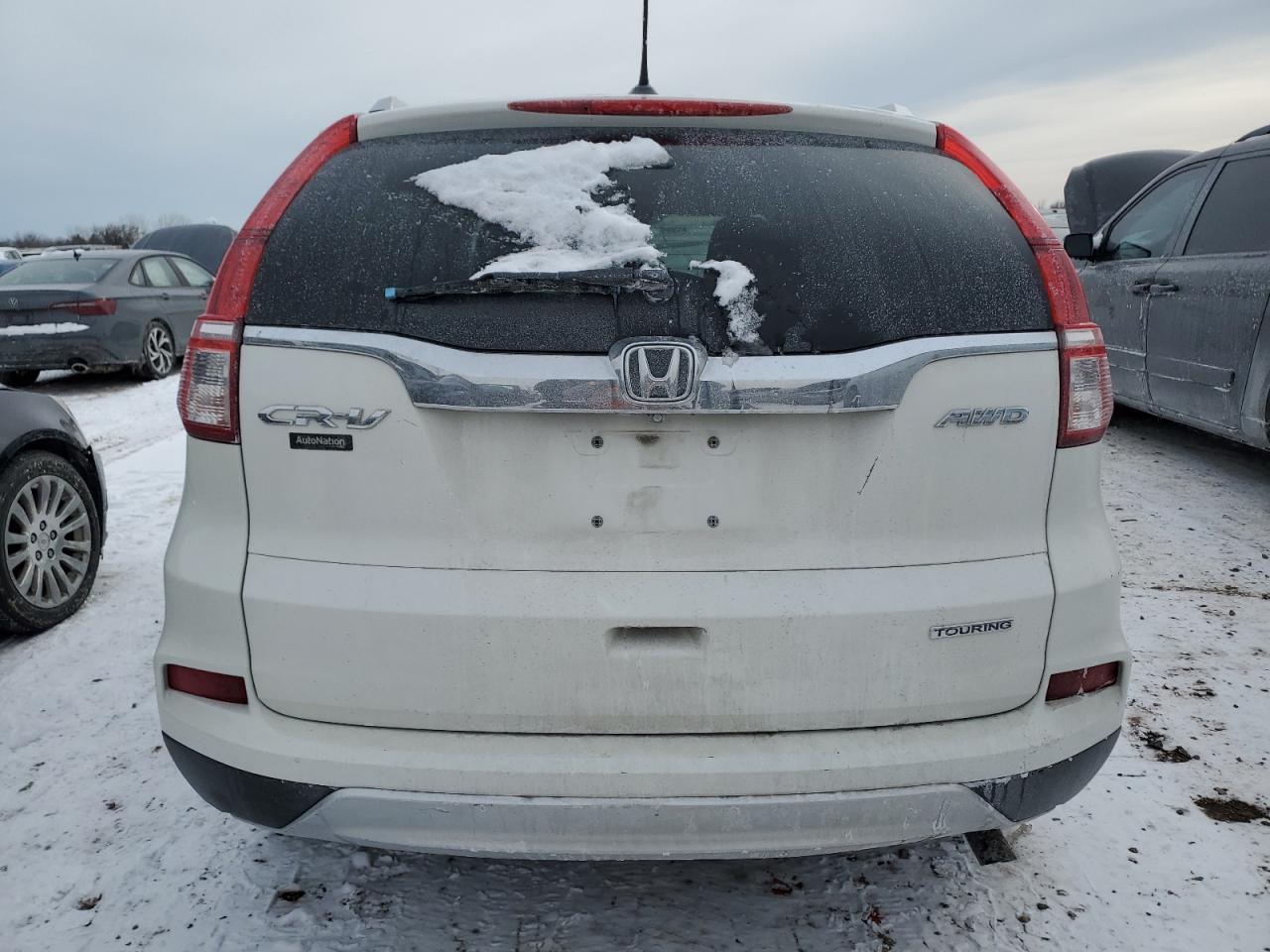 2015 Honda CR-V VIN 5J6RM4H93FL016832 Copart auction photo, front end / mechanical damage thumbnail 6