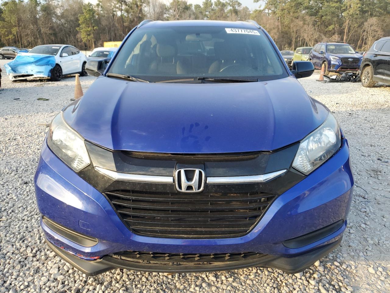 2021 Honda HR-V VIN 3CZRU6H1XMM744424 Copart auction photo, side damage thumbnail 5
