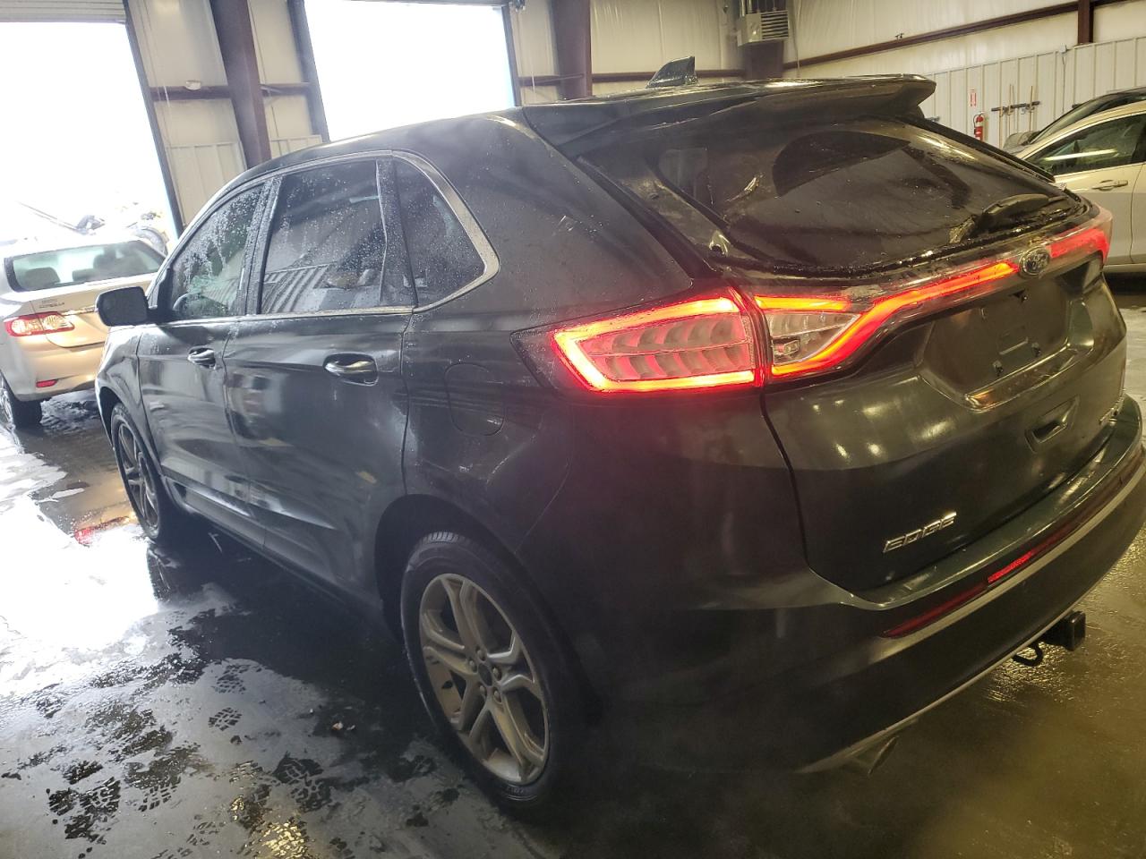 2015 Ford Edge VIN 2FMPK4K90FBC17451 Copart auction photo, rear end damage thumbnail 2