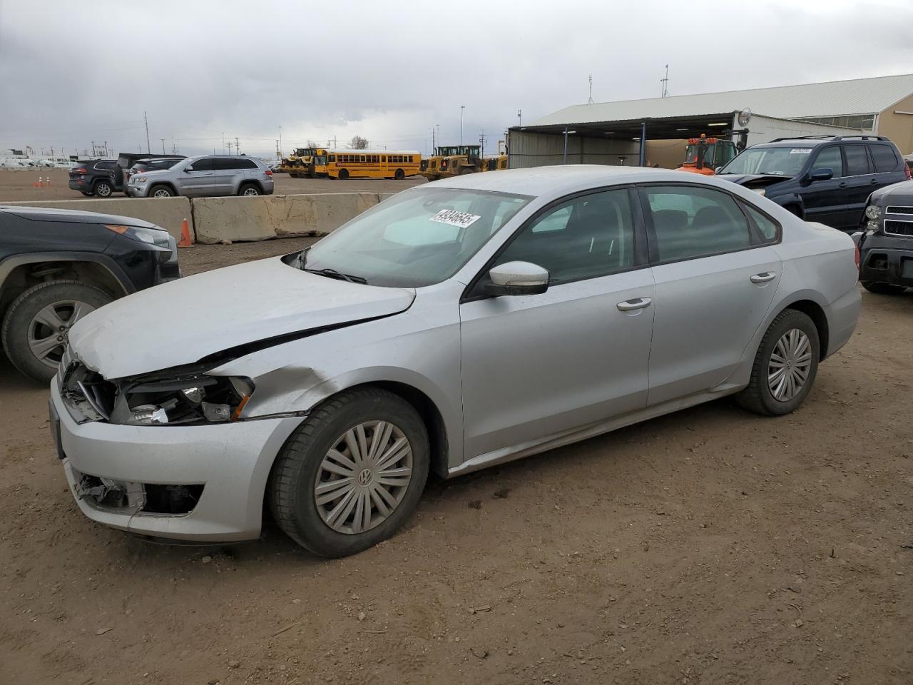 2014 Volkswagen Passat VIN 1VWAP7A33EC026600 - Copart auction photo