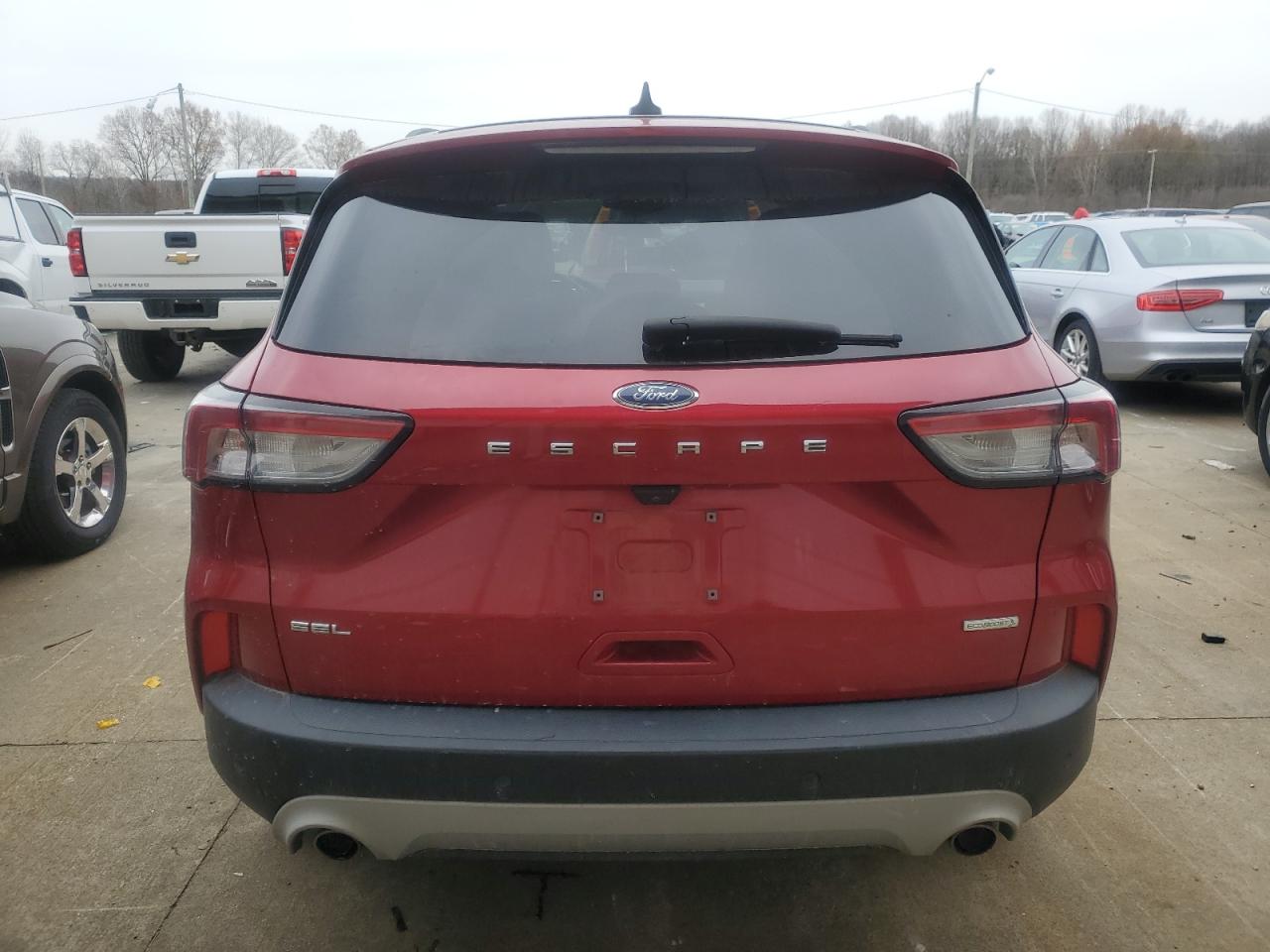 2020 Ford Escape VIN 1FMCU0H63LUA98461 Copart auction photo, side damage thumbnail 6