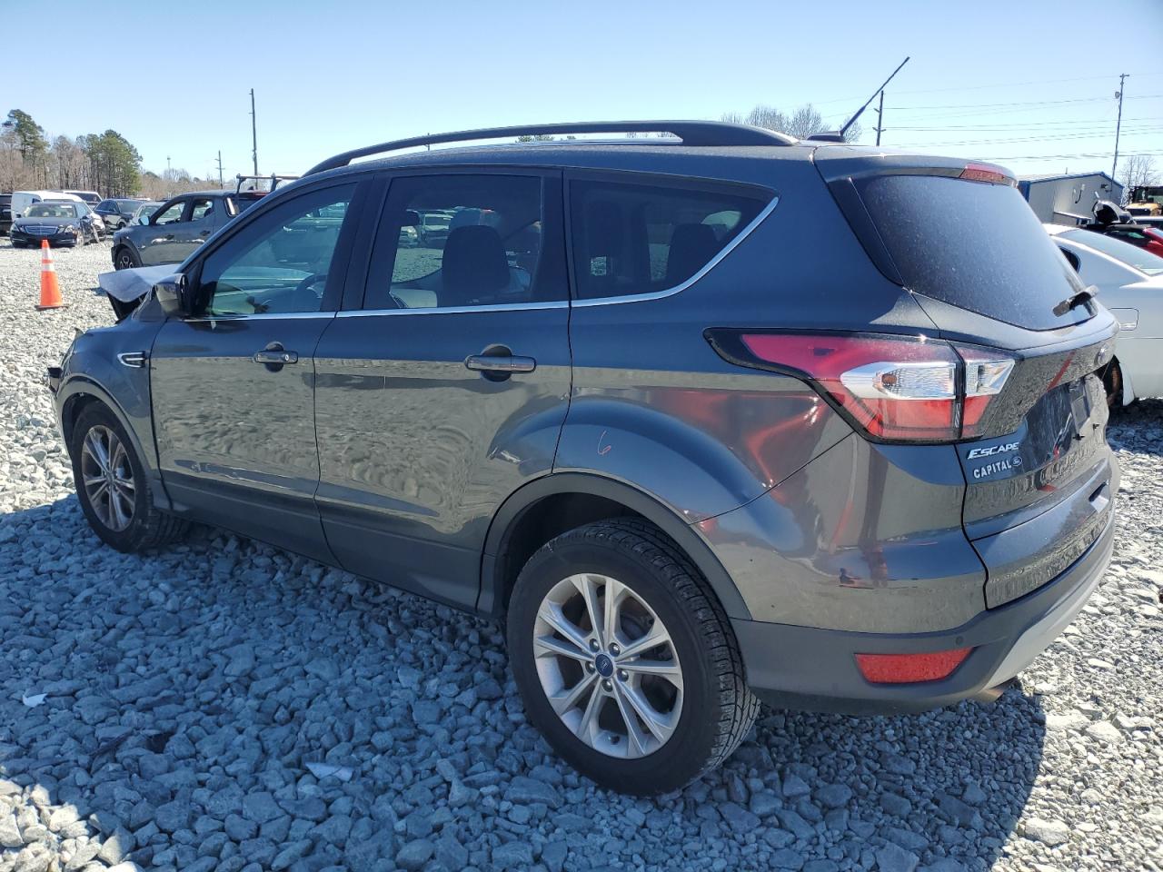 2017 Ford Escape VIN 1FMCU0GD6HUC84065 Copart auction photo, front end damage thumbnail 2