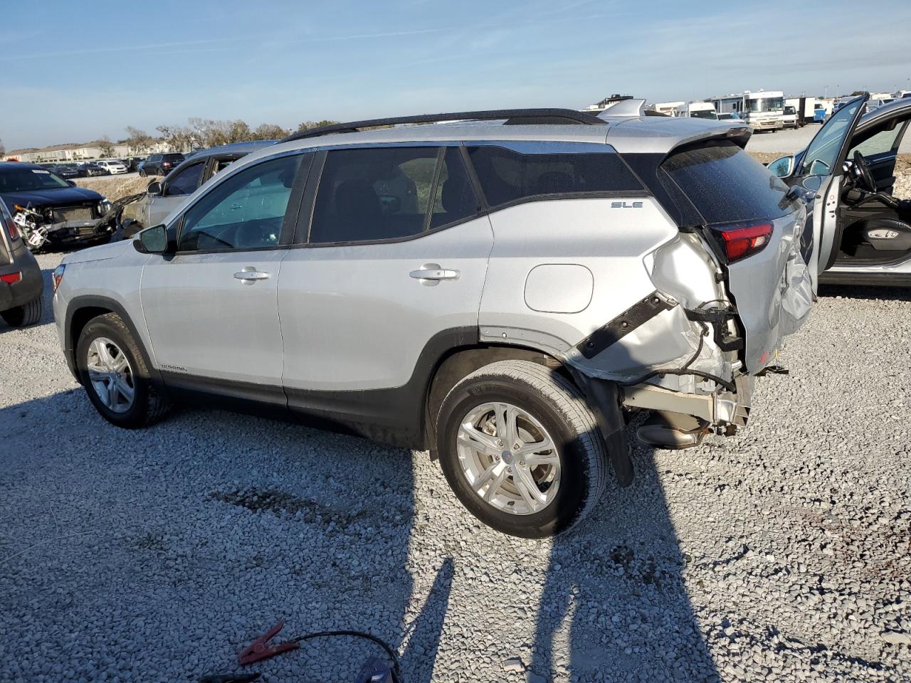 2021 GMC Terrain VIN 3GKALMEV5ML353483 Copart auction photo, rear end damage thumbnail 2