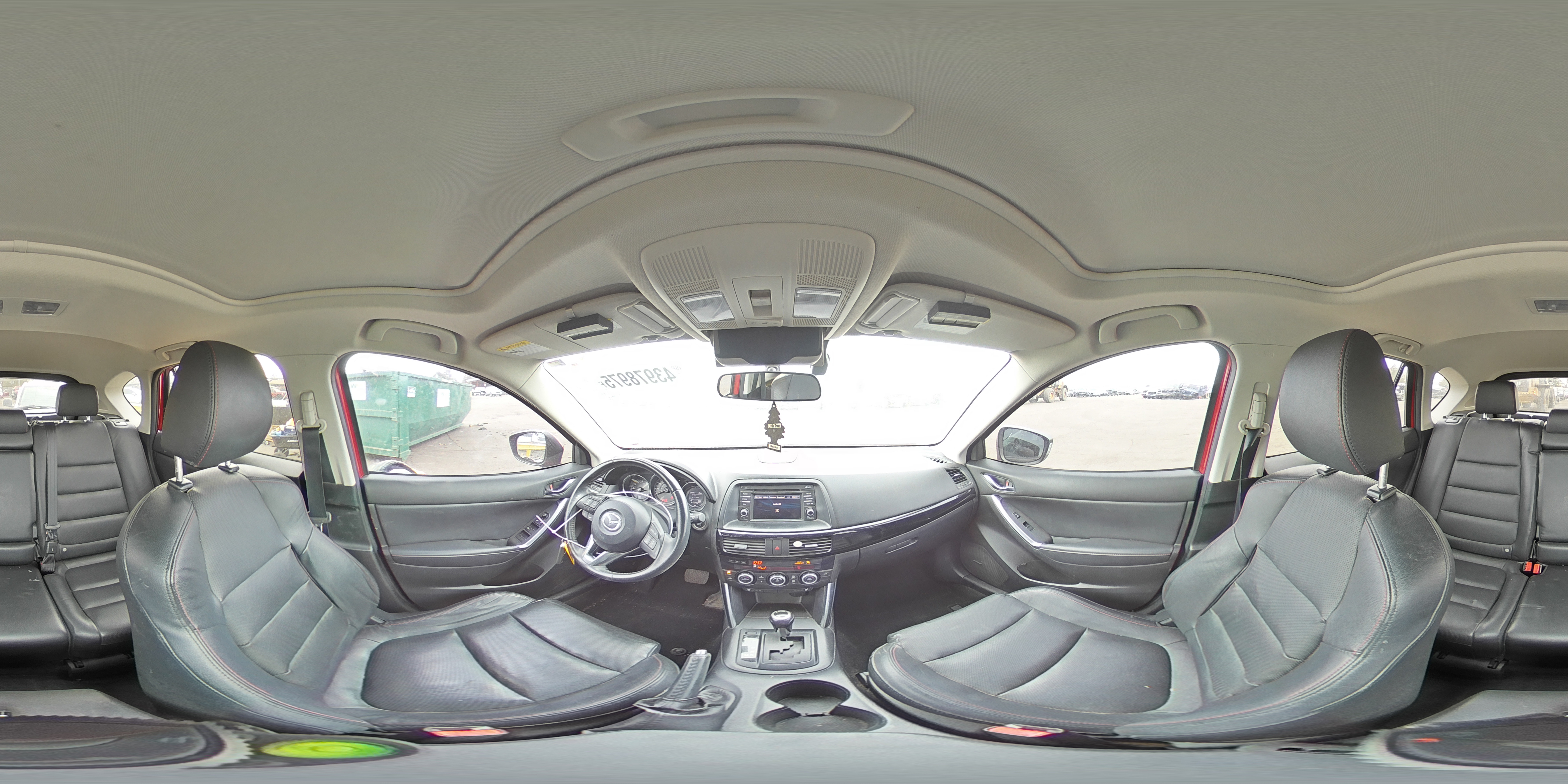 2014 Mazda CX-5 VIN JM3KE4DY5E0360896 Copart auction photo, side / hail damage thumbnail 14
