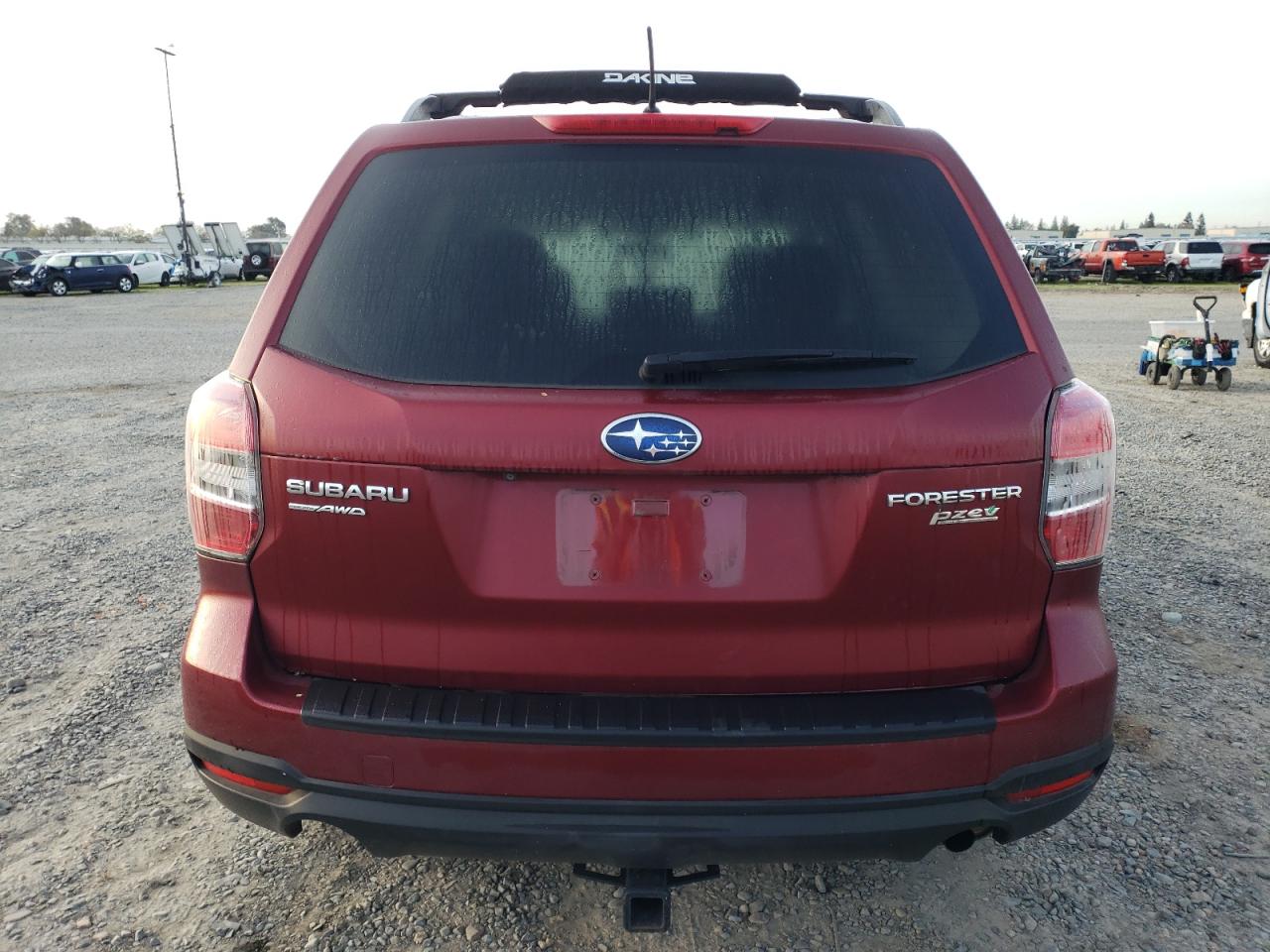 2015 Subaru Forester VIN JF2SJAFC8FH522710 Copart auction photo, front end / side damage thumbnail 6