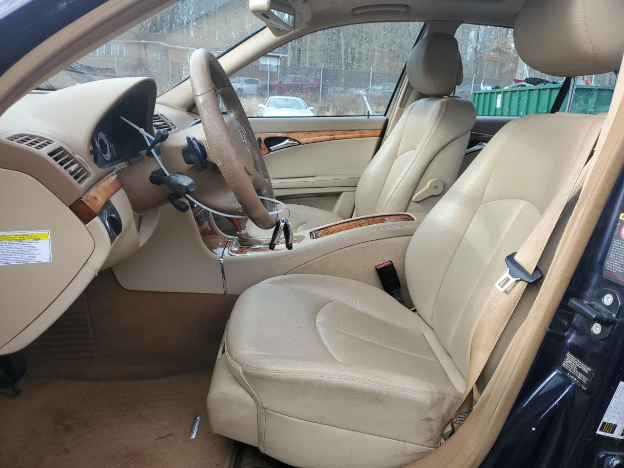 2009 Mercedes-Benz E-klasse VIN WDBUF87X99B361972 Copart auction photo, front end damage thumbnail 7
