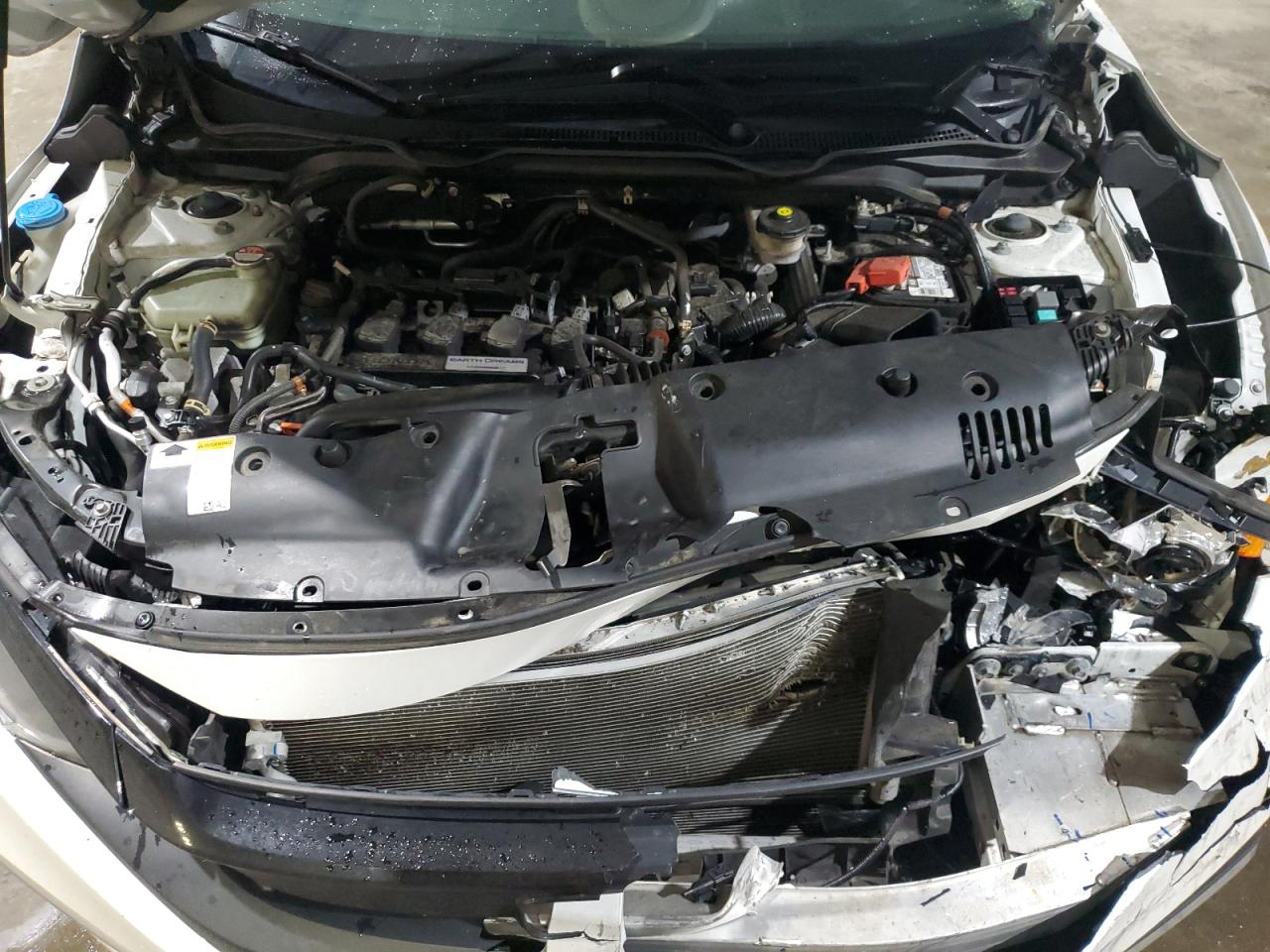 2019 Honda Civic VIN 19XFC1F70KE210197 Copart auction photo, front end damage thumbnail 11