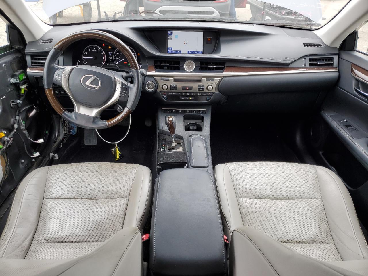 2014 Lexus ES VIN JTHBK1GG7E2114146 Copart auction photo, side / front end damage thumbnail 8