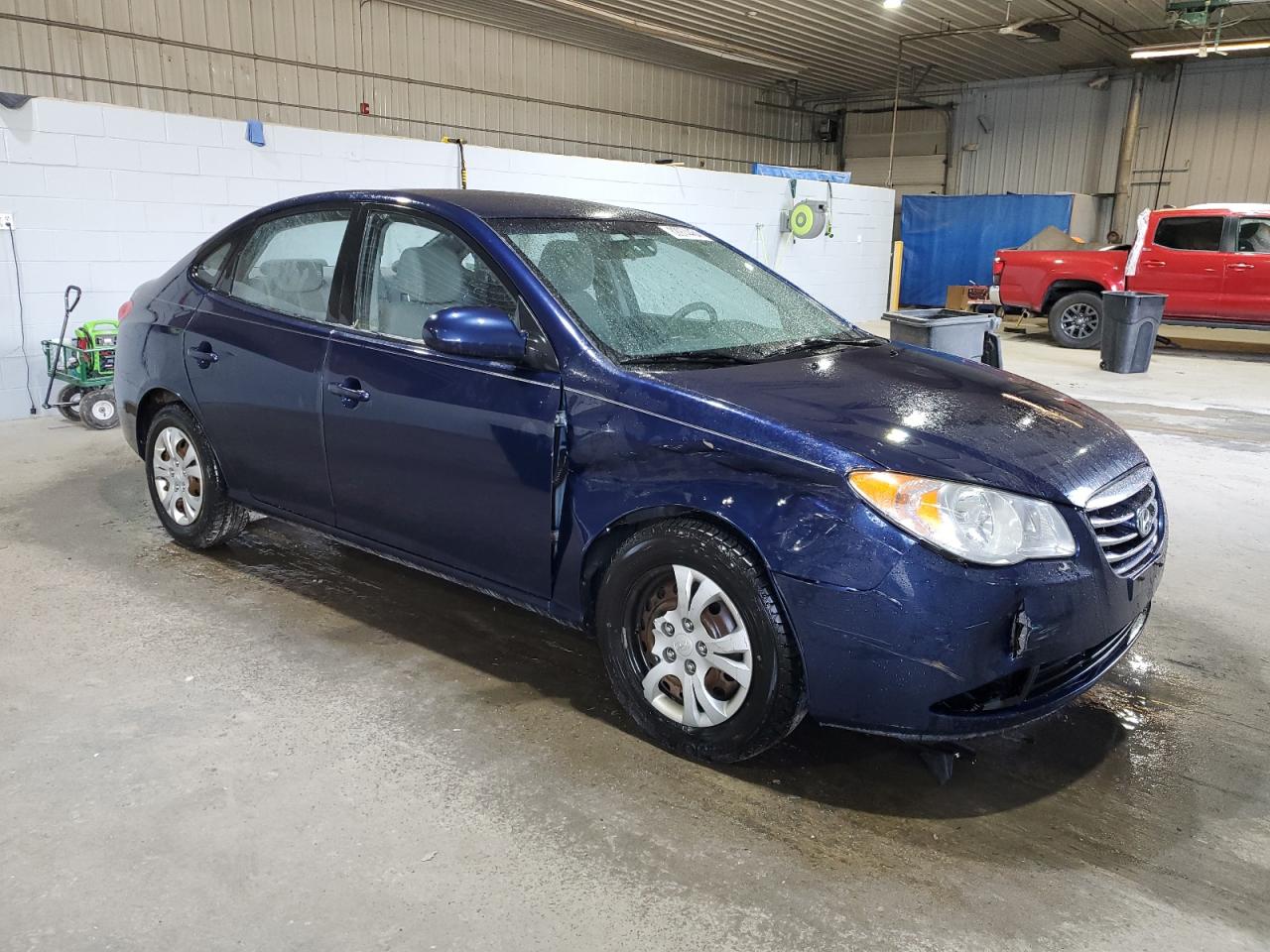 2010 Hyundai Elantra VIN KMHDU4AD3AU144422 Copart auction photo, front end / minor dent/scratches damage thumbnail 4