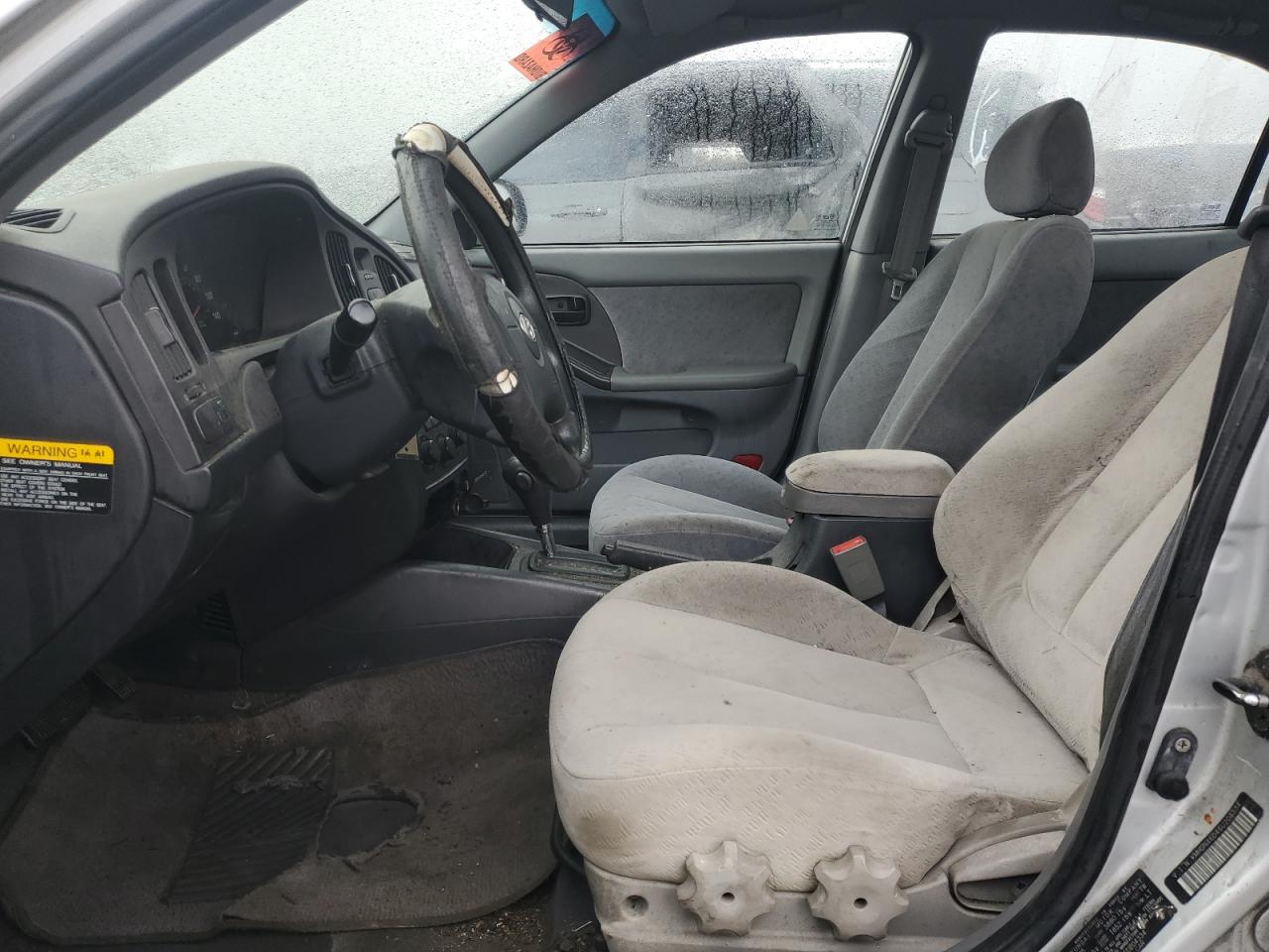 2006 Hyundai Elantra VIN KMHDN46D46U204334 Copart auction photo, front end damage thumbnail 7