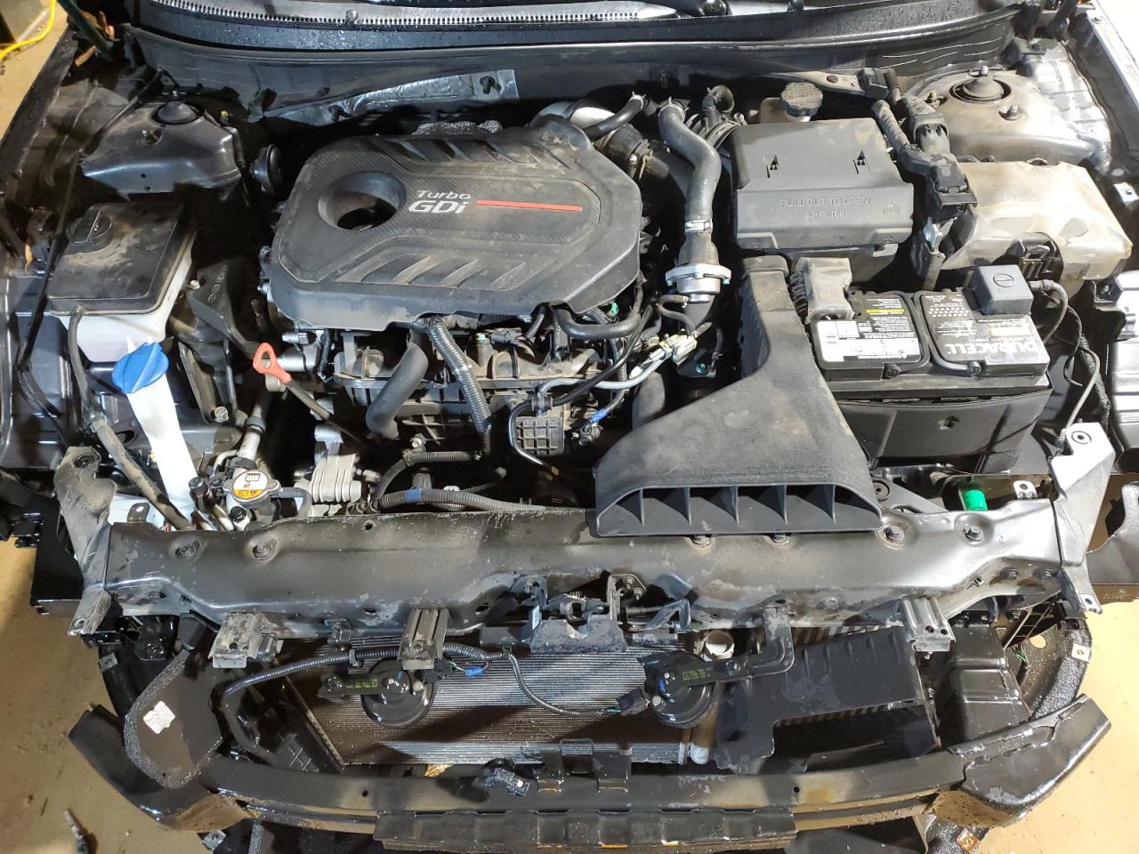 2018 Hyundai Sonata VIN 5NPE34AB3JH714987 Copart auction photo, front end damage thumbnail 12