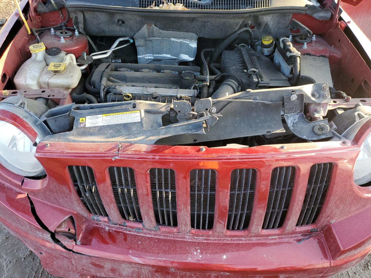 2010 Jeep Compass VIN 1J4NT4FA2AD525666 Copart auction photo, front end damage thumbnail 12