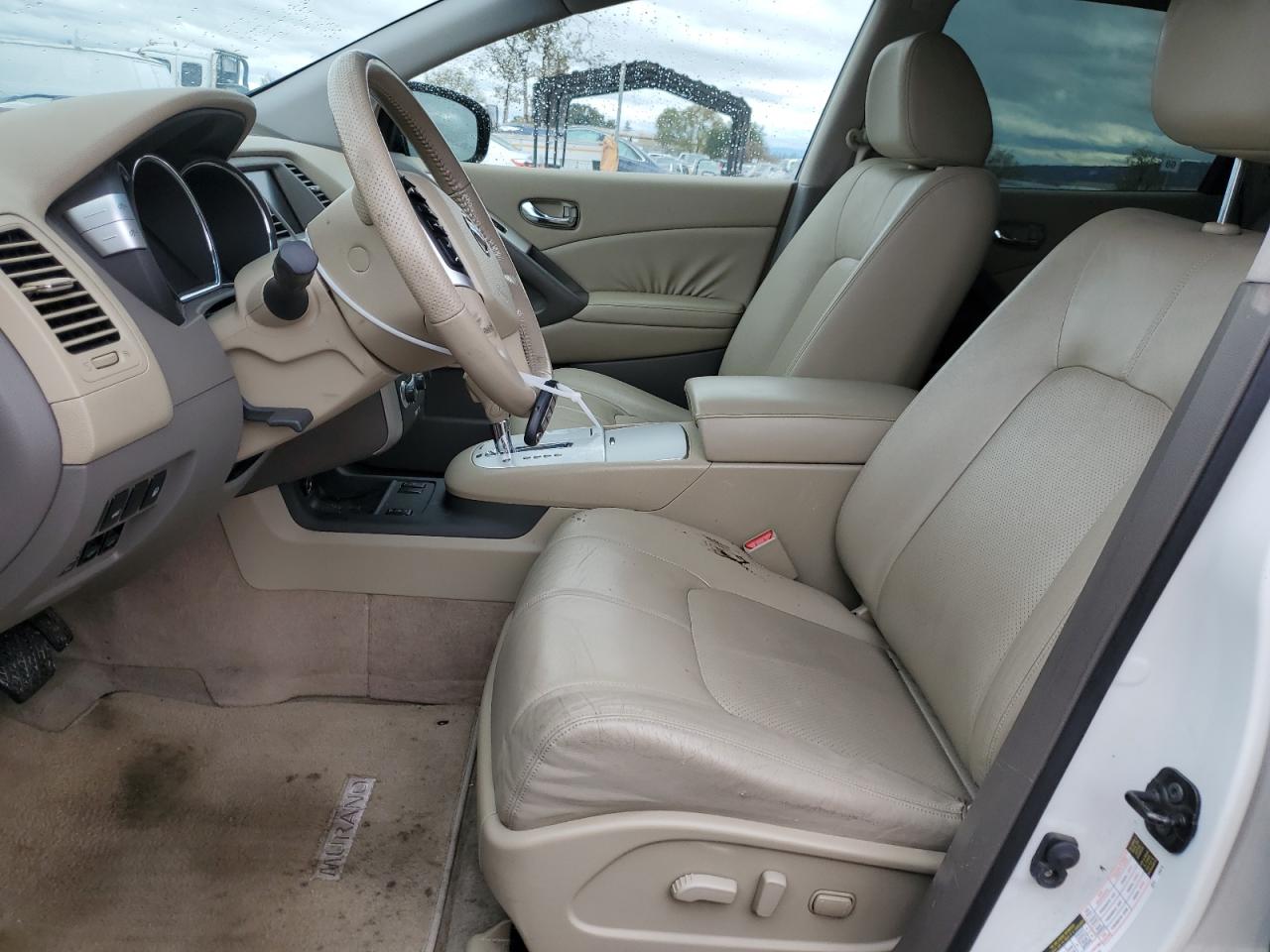 2010 Nissan Murano VIN JN8AZ1MU2AW004597 Copart auction photo, mechanical damage thumbnail 7