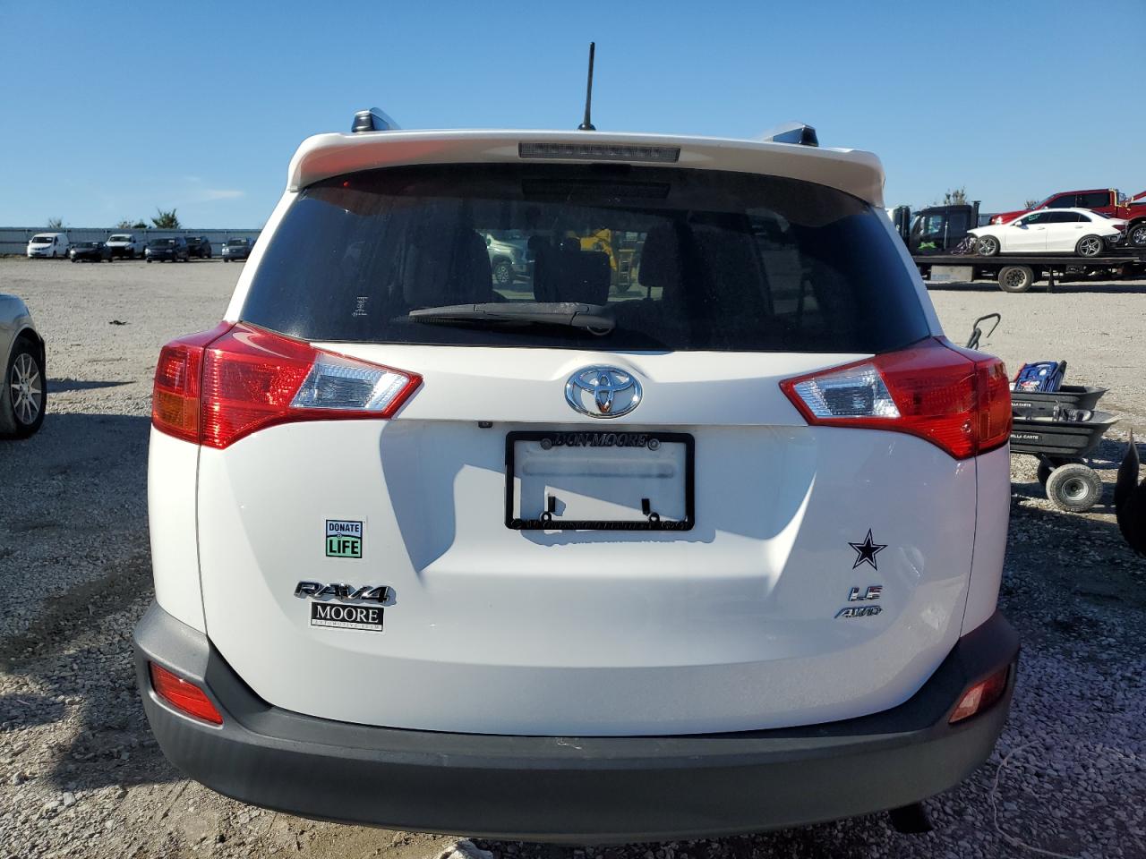 2015 Toyota RAV 4 VIN JTMBFREV7FD144873 Copart auction photo, front end damage thumbnail 6