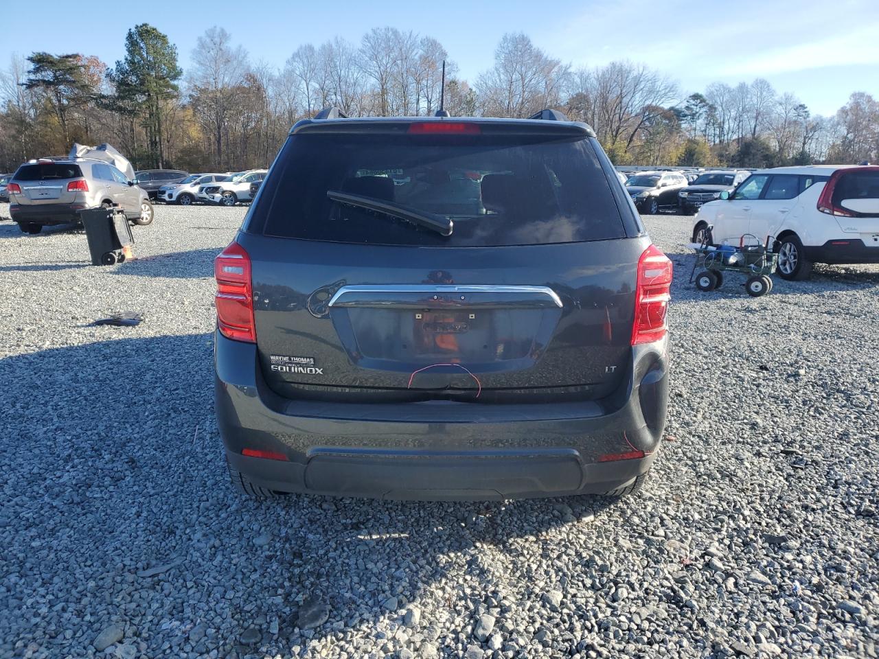 2017 Chevrolet Equinox VIN 2GNALCEKXH6125850 Copart auction photo, all over damage thumbnail 6