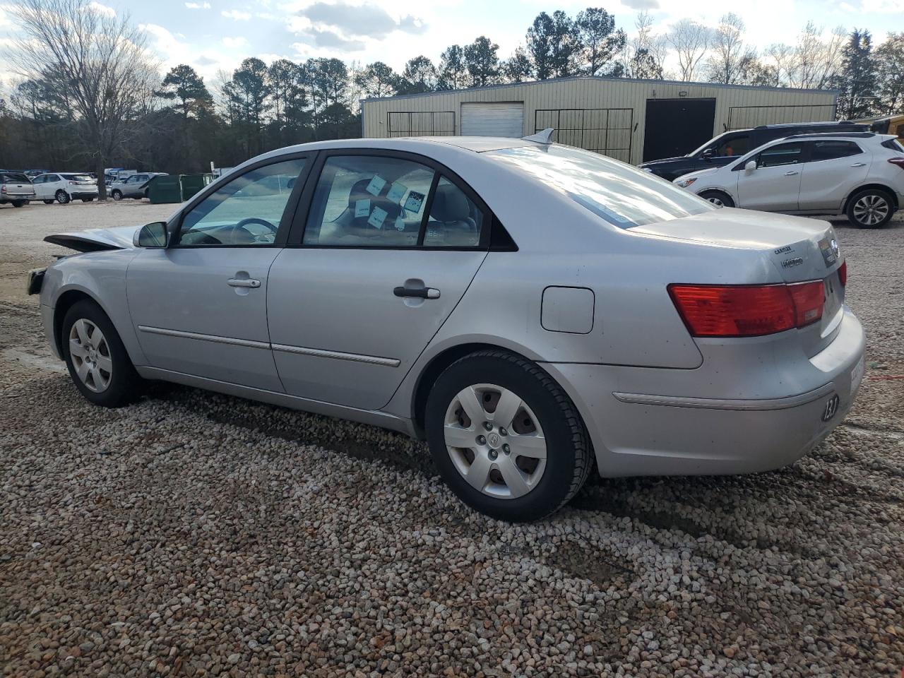 2010 Hyundai Sonata VIN 5NPET4AC7AH586746 Copart auction photo, front end damage thumbnail 2