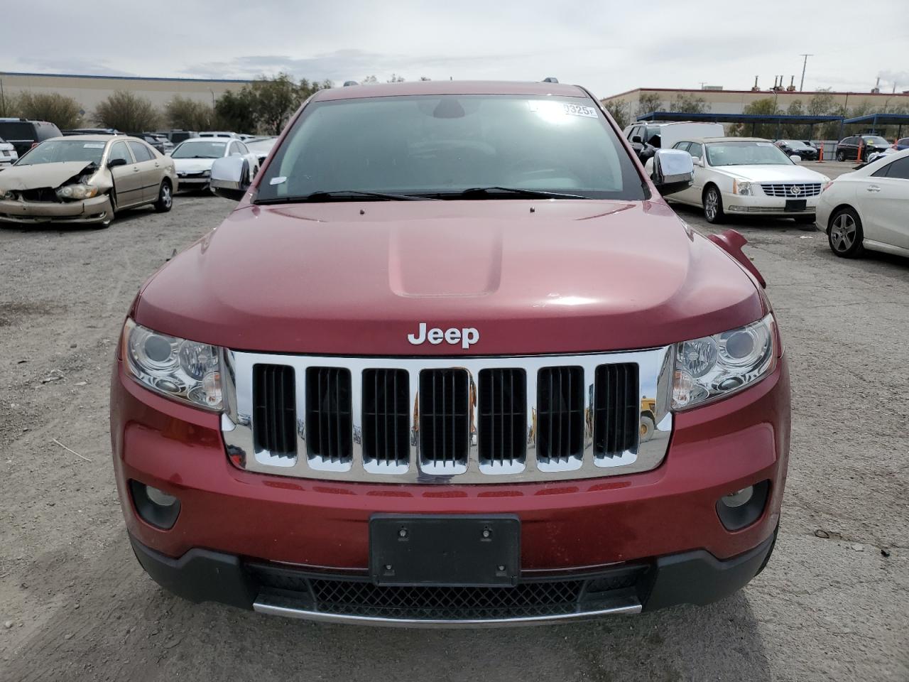 2012 Jeep Grand Cherokee VIN 1C4RJFBT5CC270620 Copart auction photo, rear end damage thumbnail 5