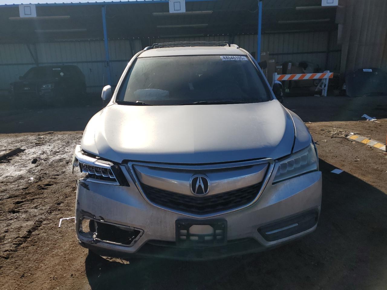 2014 Acura MDX VIN 5FRYD4H2XEB015391 Copart auction photo, front end / rear end damage thumbnail 5