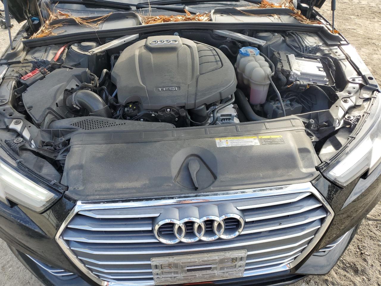 2018 Audi A4 VIN WAUKMAF40JA115039 Copart auction photo, rear end damage thumbnail 11