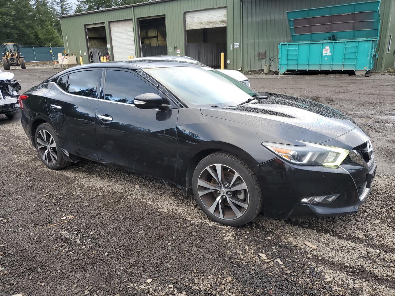 2018 Nissan Maxima VIN 1N4AA6AP6JC397235 Copart auction photo, vandalism / all over damage thumbnail 4