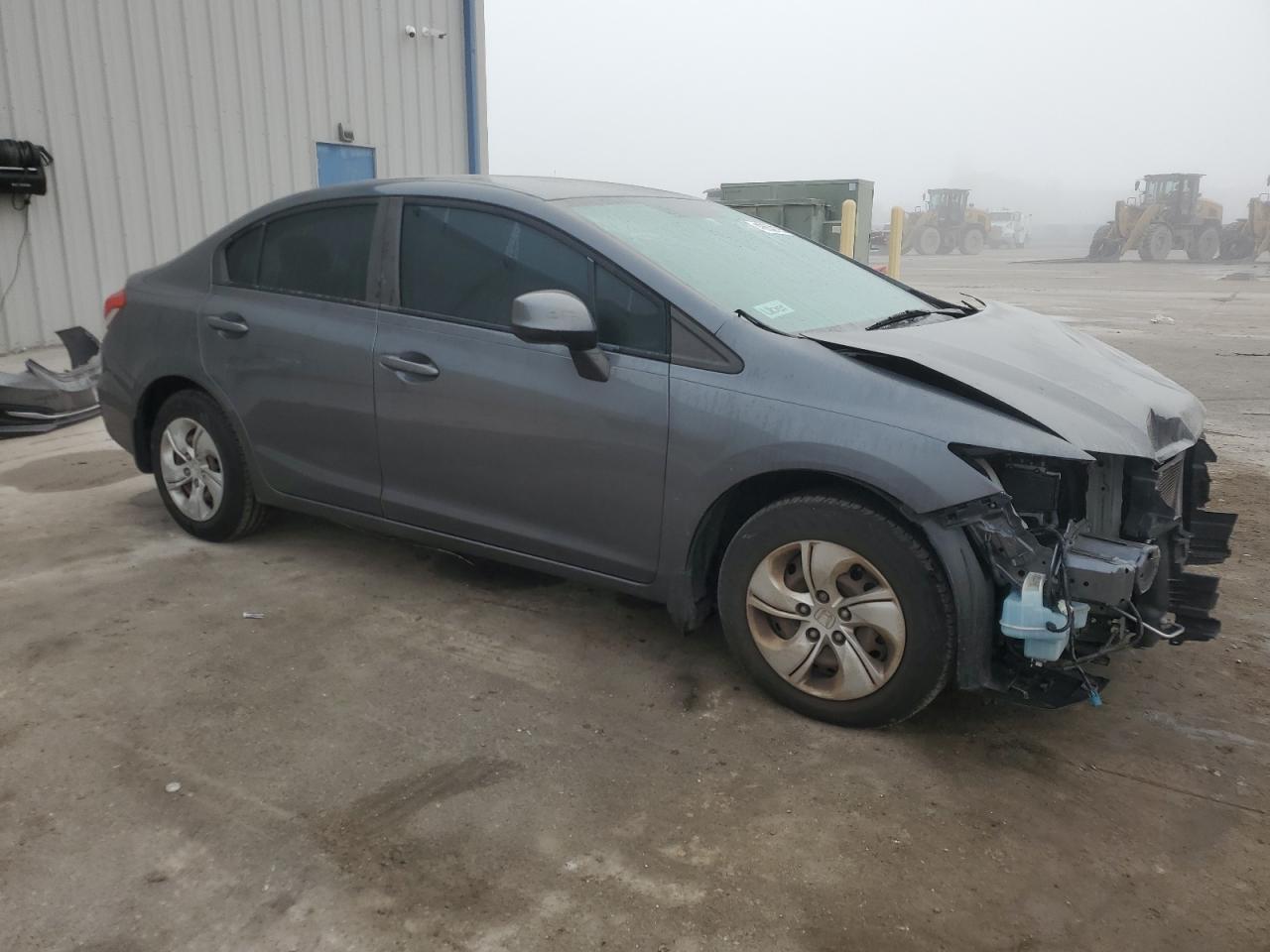 2013 Honda Civic VIN 19XFB2F58DE028144 Copart auction photo, front end damage thumbnail 4