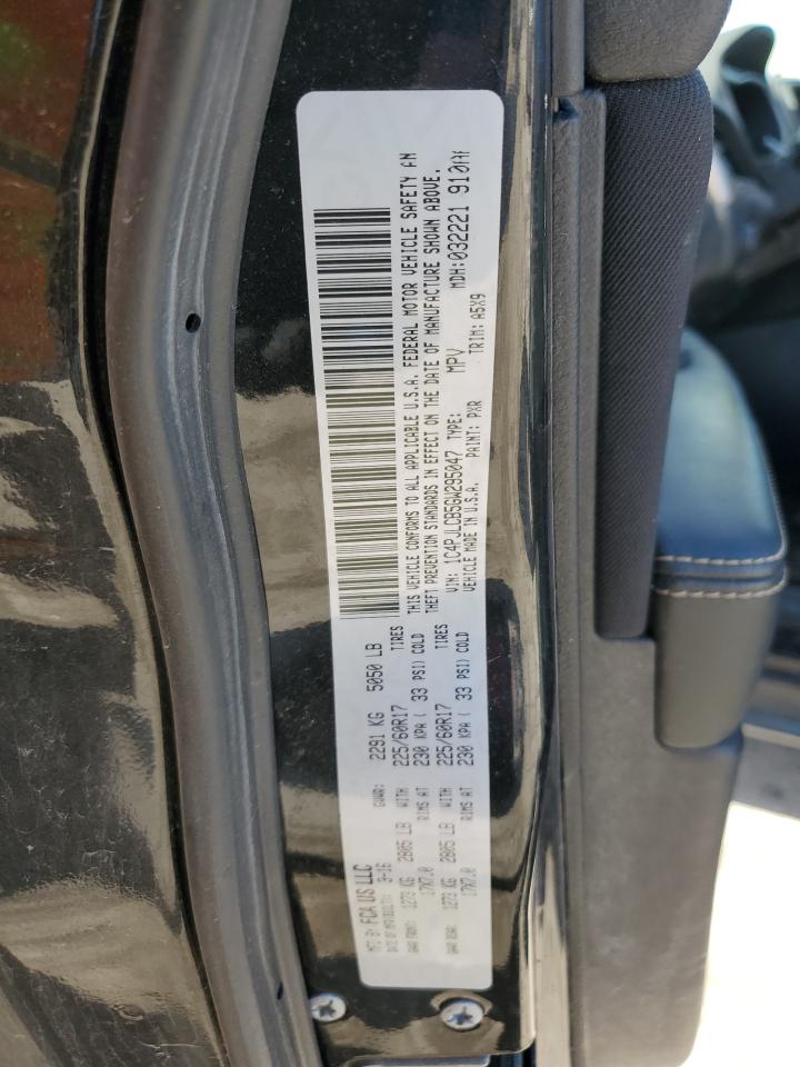 2016 Jeep Grand Cherokee VIN 1C4PJLCB5GW295047 Copart auction photo, all over / mechanical damage thumbnail 13