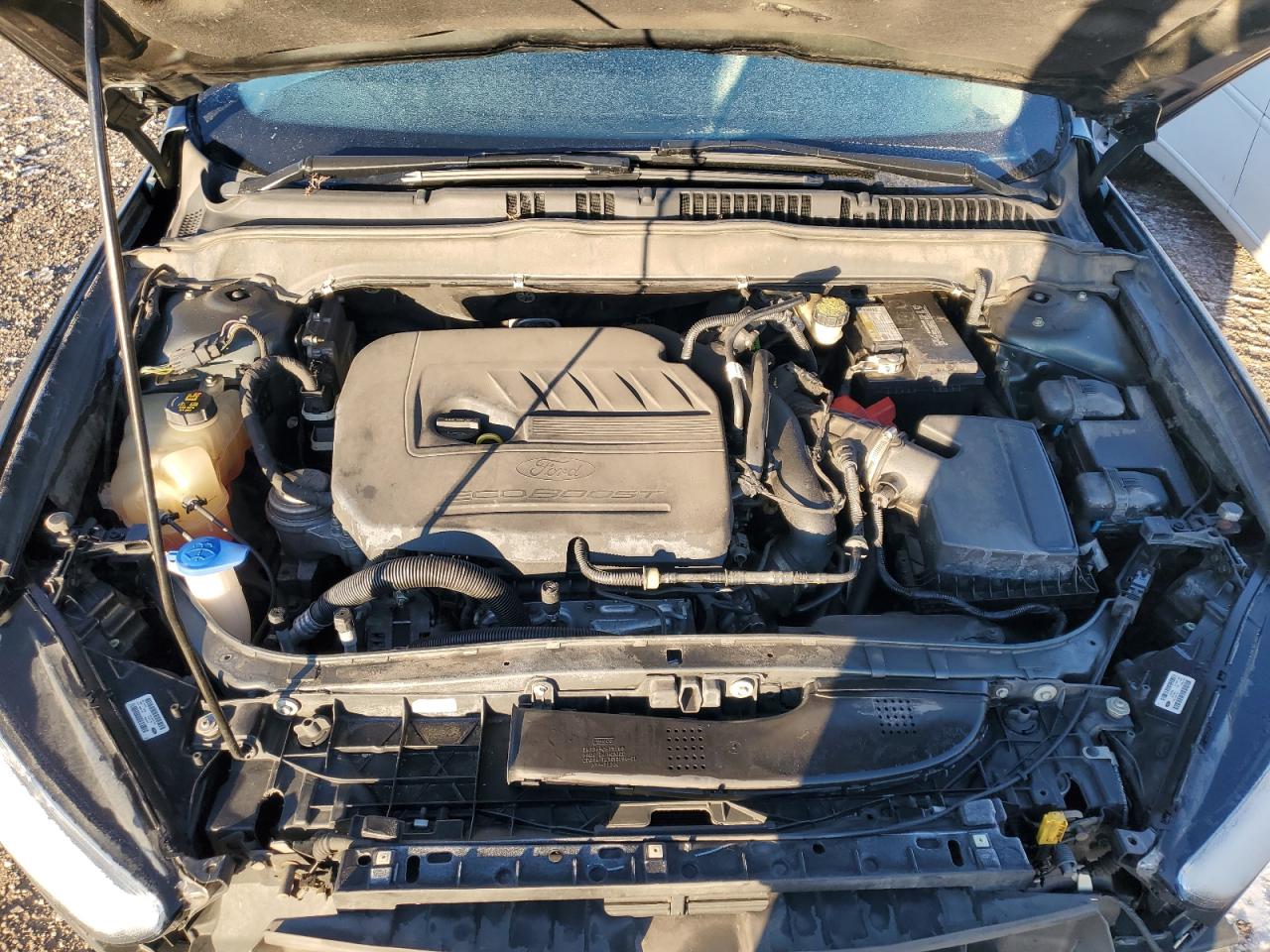 2015 Ford Fusion VIN 3FA6P0HD8FR257466 Copart auction photo, front end / rear end damage thumbnail 11