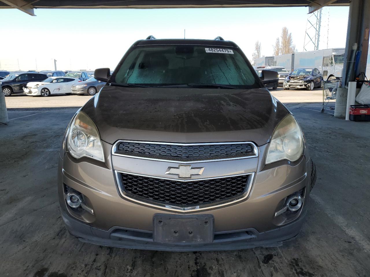 2012 Chevrolet Equinox VIN 2GNALPEK3C6234747 Copart auction photo, front end / undercarriage damage thumbnail 5